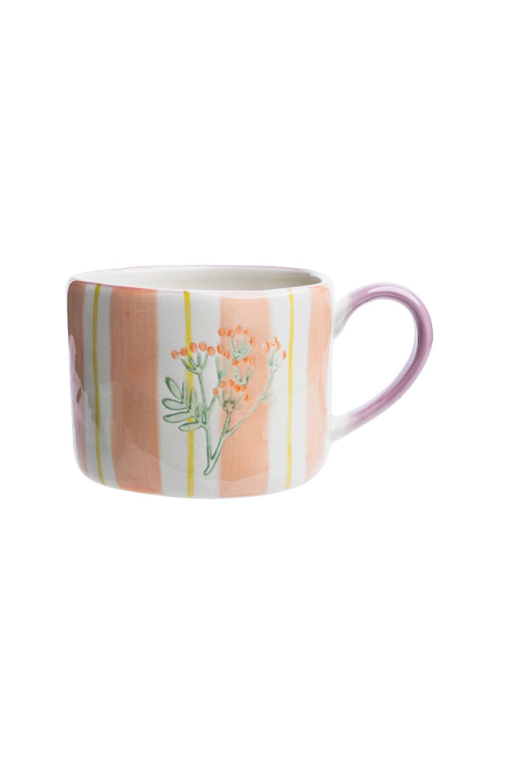 Tranquillo Tasse aus Steinzeug LINQUA rosa 300ml groß spülmaschinengeeignet