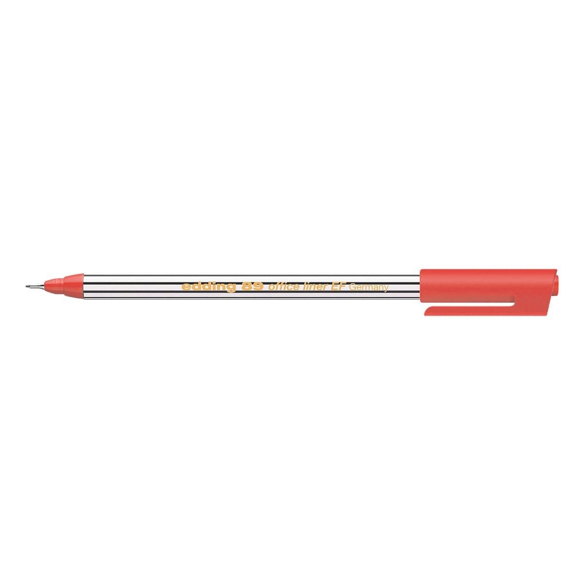edding Fineliner 89-EF, (1-tlg), mit umsteckbarer Kappe