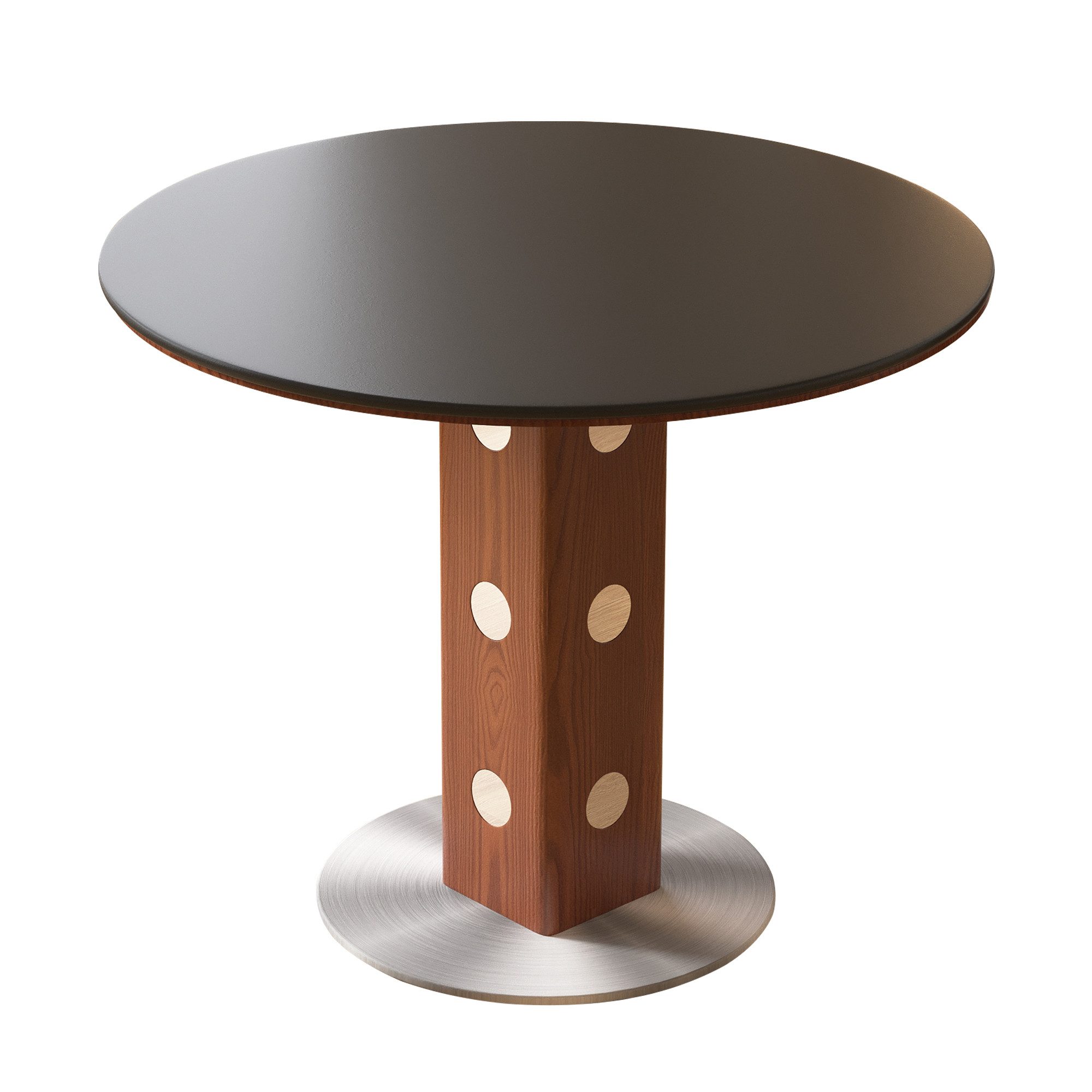 oleyluckidea Esstisch Sintersteinplatte, Holz-Metallgestell, modern (Set, ein Esstisch), Breite 90 cm