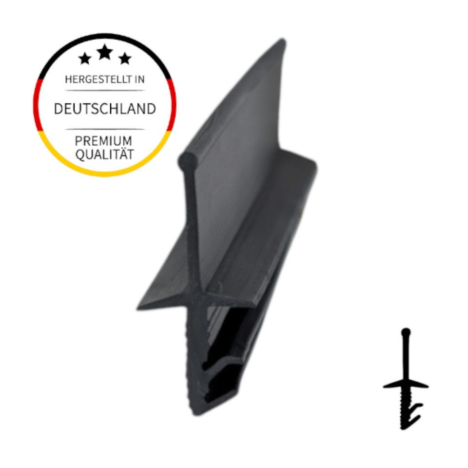 Einfach Ленты уплотнительные Profildichtungsband Dachfenster Dichtung I 5m I Farbe Schwarz