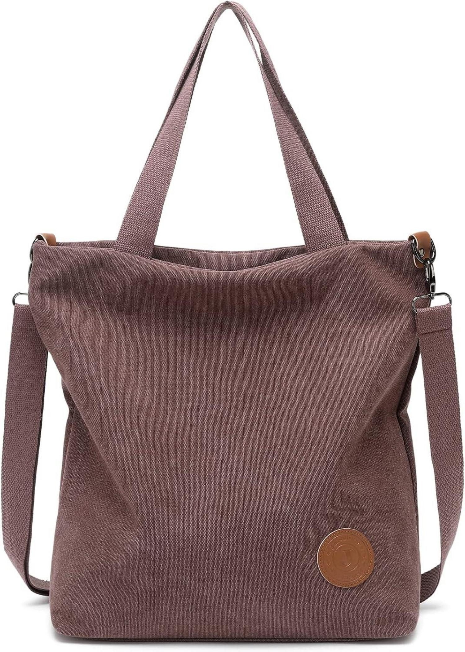 Umhängetasche Damen Canvas Handtasche Schultertasche Multifunktionale Umhängetasche