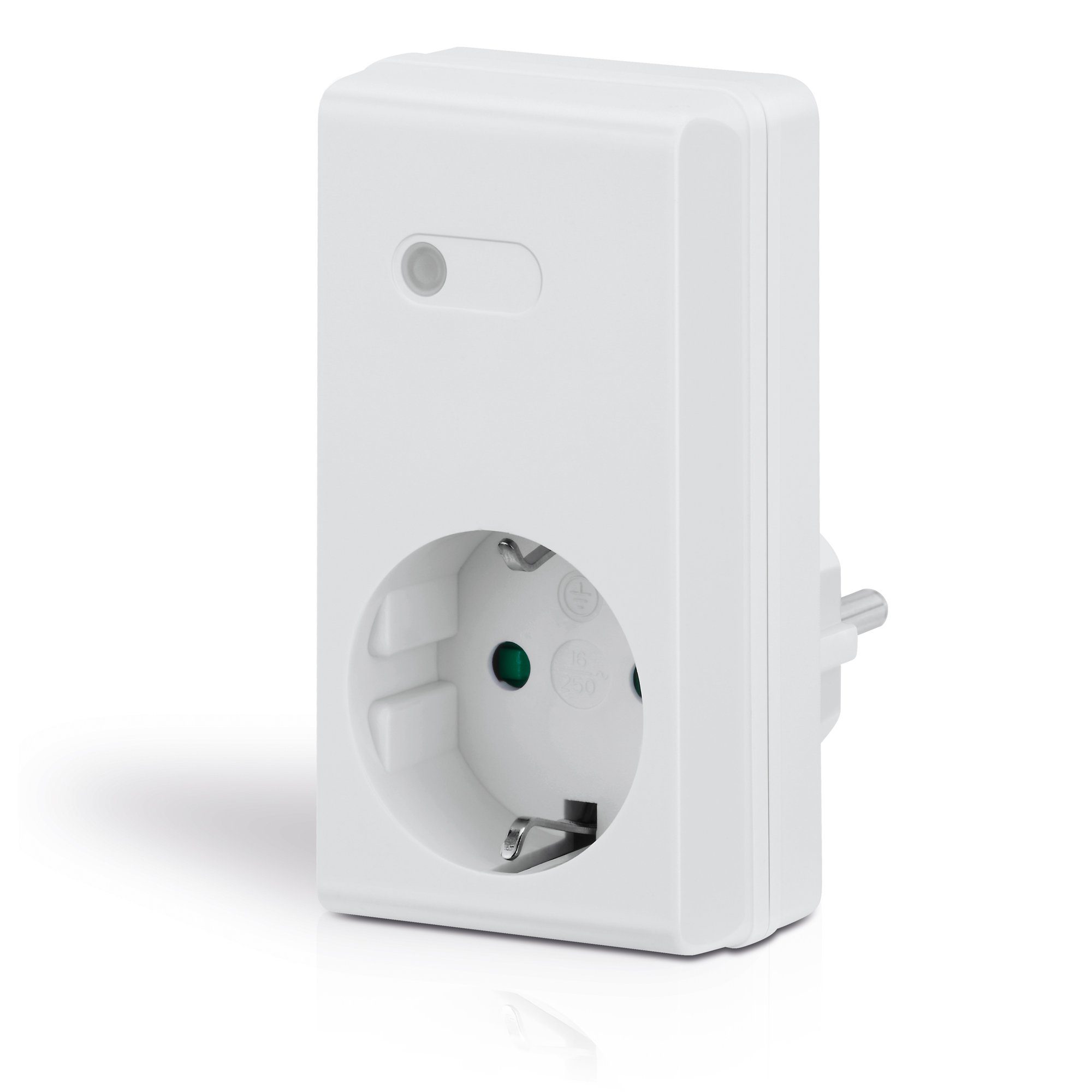 conecto Funksteckdose conecto® Funksteckdosen Set, 1100 Watt, weiß, 1-St.