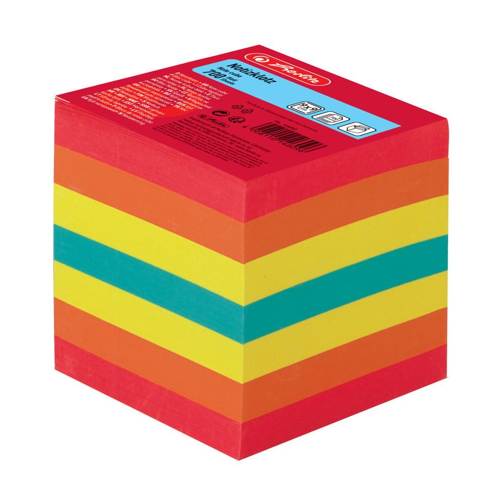 Herlitz Notizblock herlitz Notizklotz 9 x 9 cm 700 Blatt