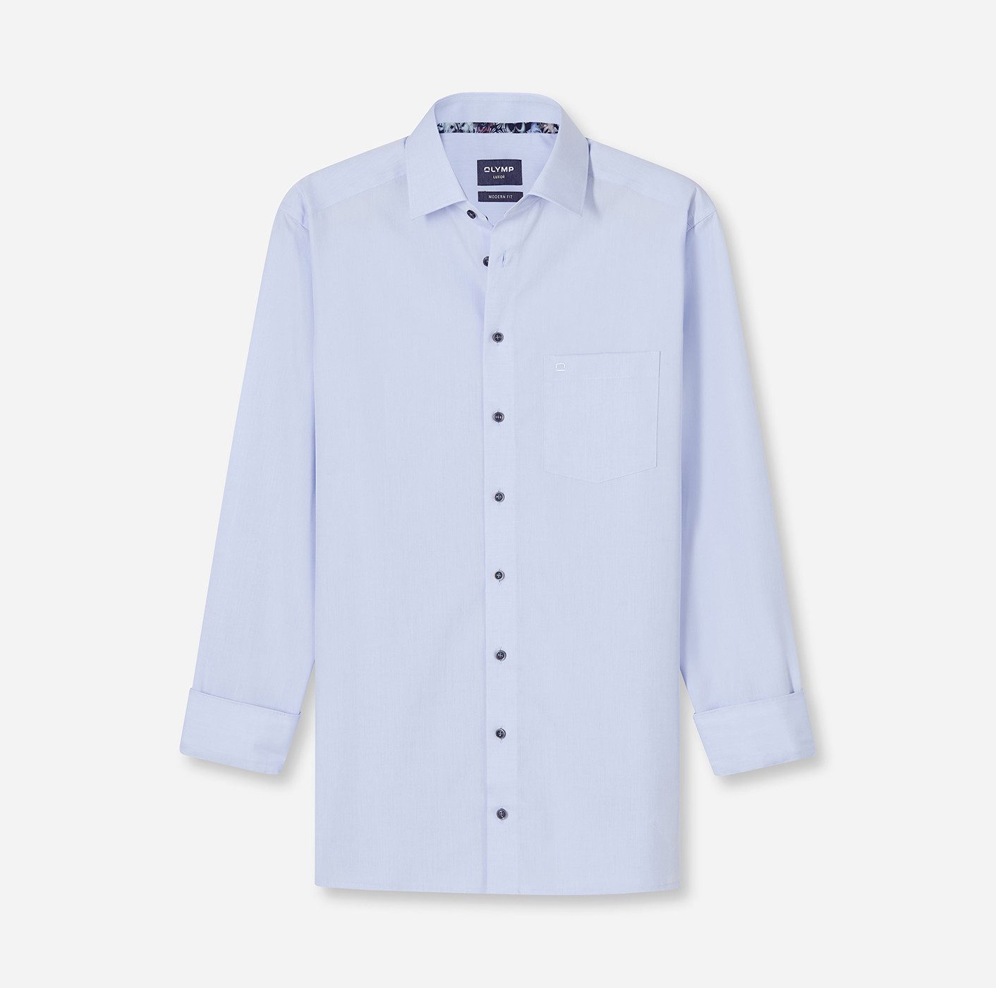 OLYMP Langarmhemd Luxor modern fit Businesshemd, modern fit, New-Kentkragen günstig online kaufen