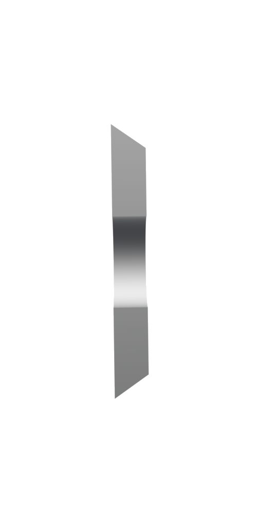 Tigra Wendeplattenfräser Wendeplatte 3 35° 80x13x2,2mm T08MF Stück 2 a=60mm