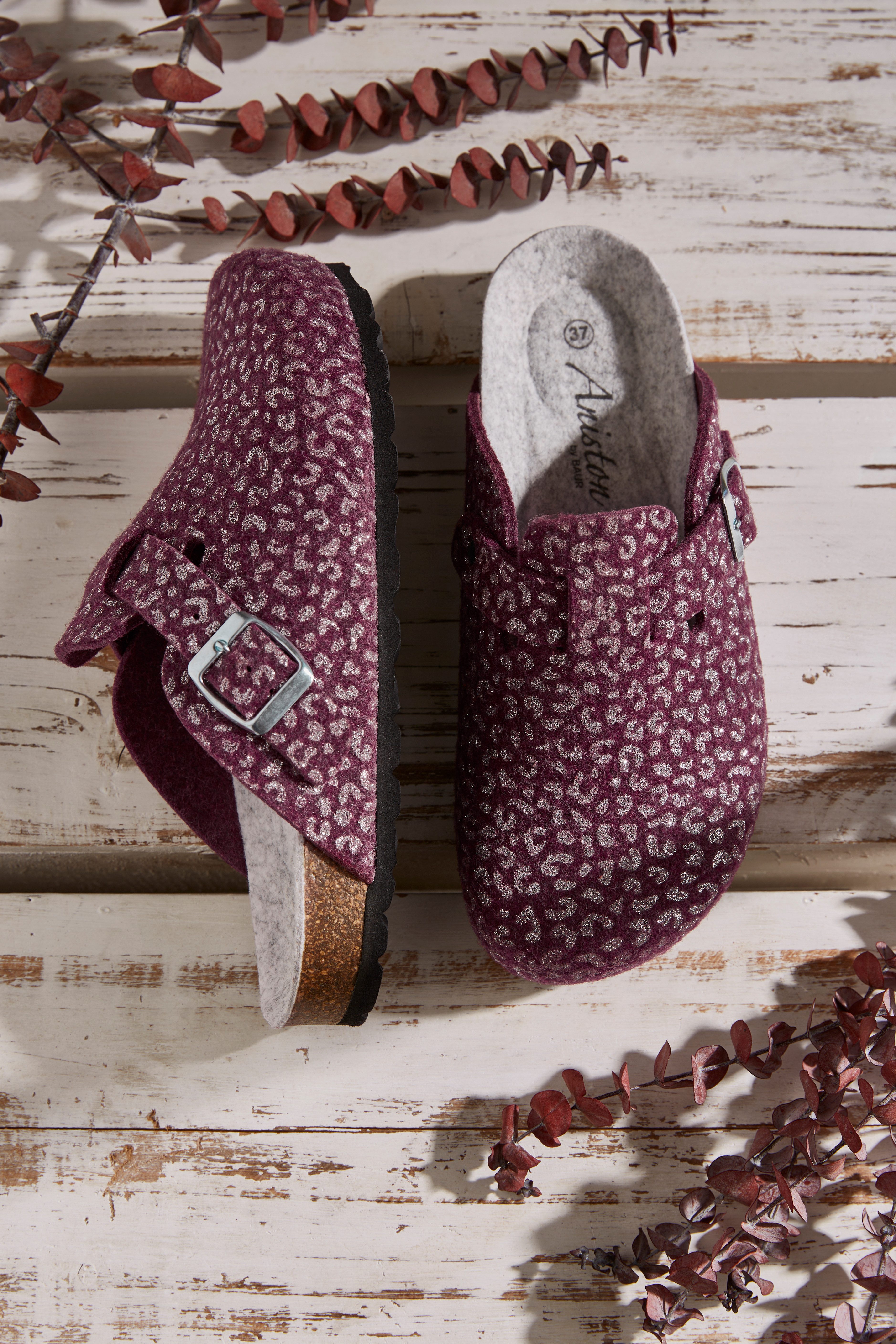 Aniston SHOES Clog Clog, Hausschuh, Homeslipper, verstellbare Schnalle - NE günstig online kaufen