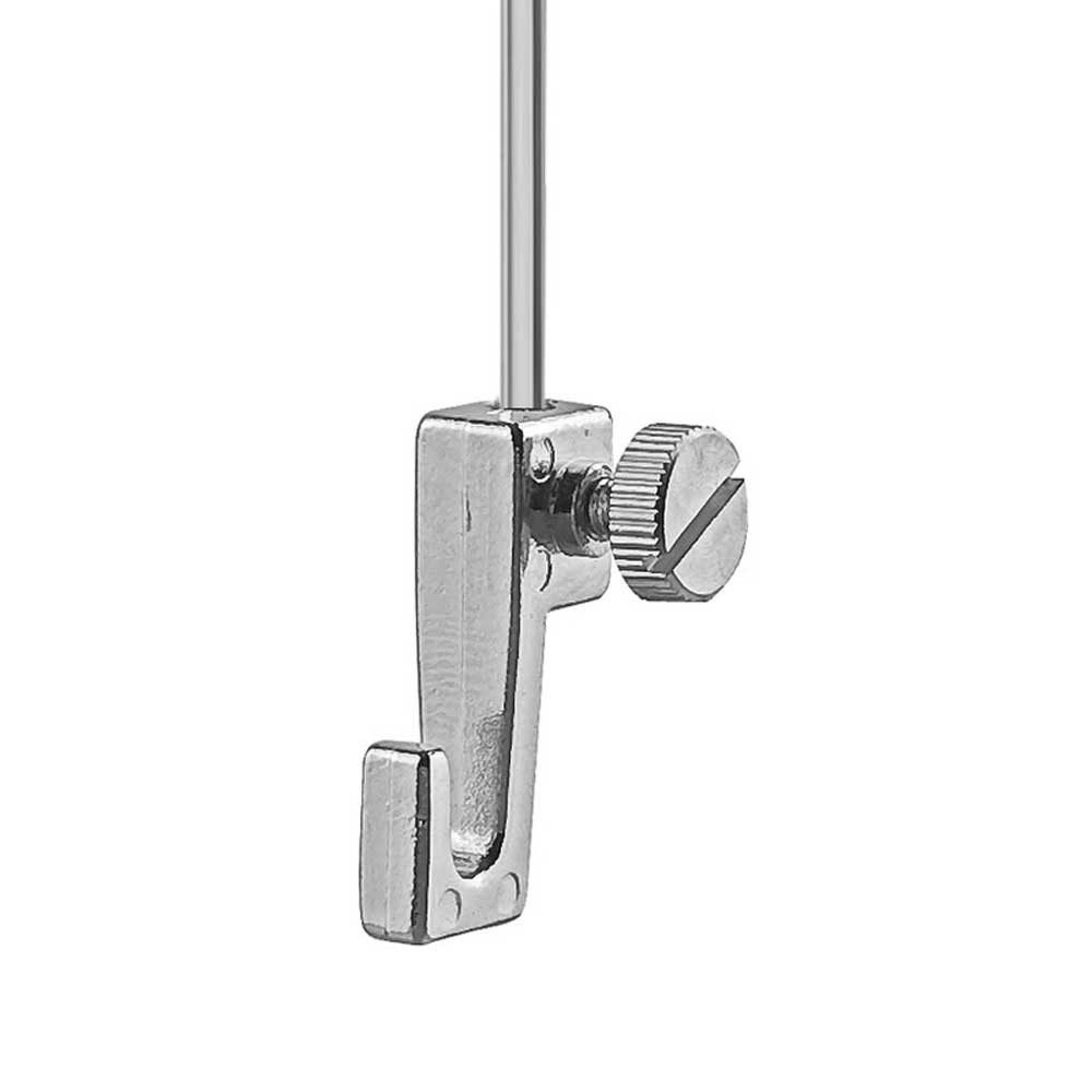 Bilderrahmen Neumann Wandhaken 10x verstellbarer Haken mit Rändelschraube für Bilderschienen
