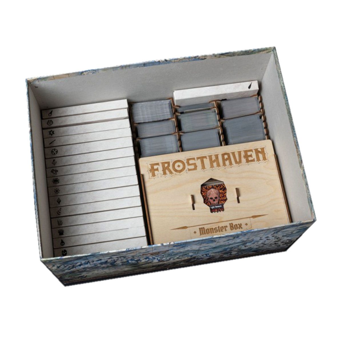 Laserox Spiel Insert FrostBox - Monsterbox Version