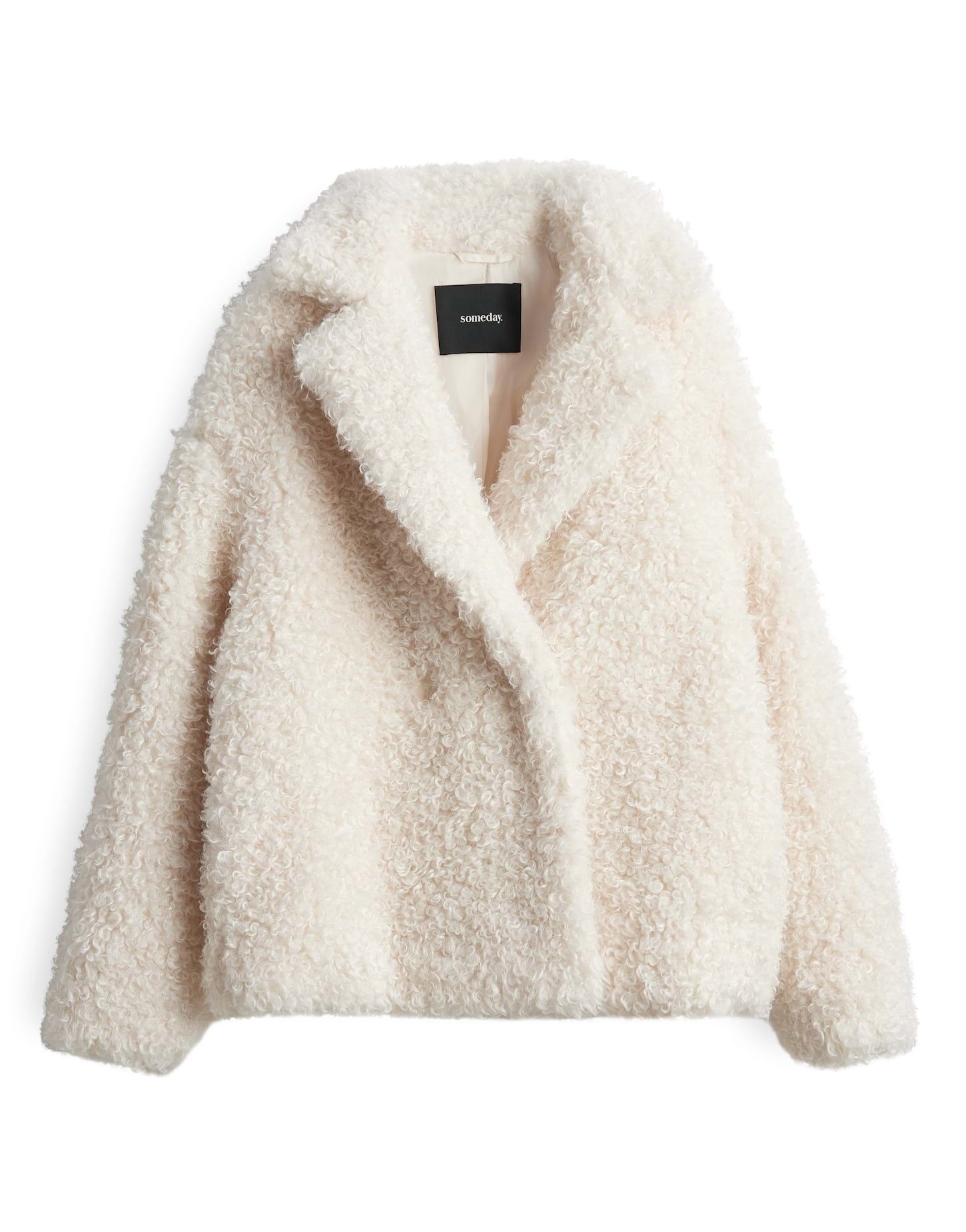 someday Cabanjacke VANTELO SOFT Loose Teddyjacke im Caban Stil Weite Passfo günstig online kaufen