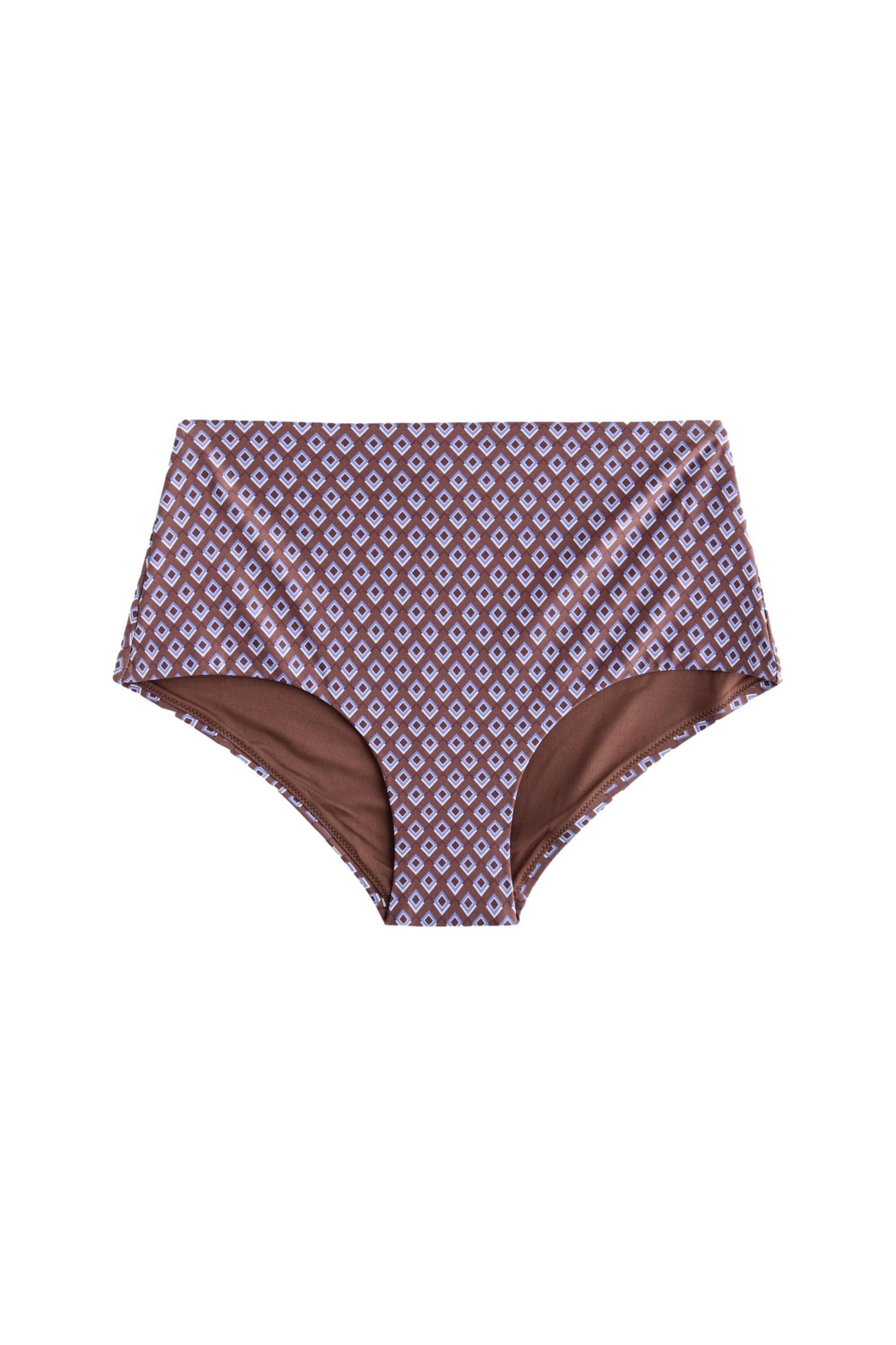 Highwaist-Bikini-Hose Hochbund-Bikinihose