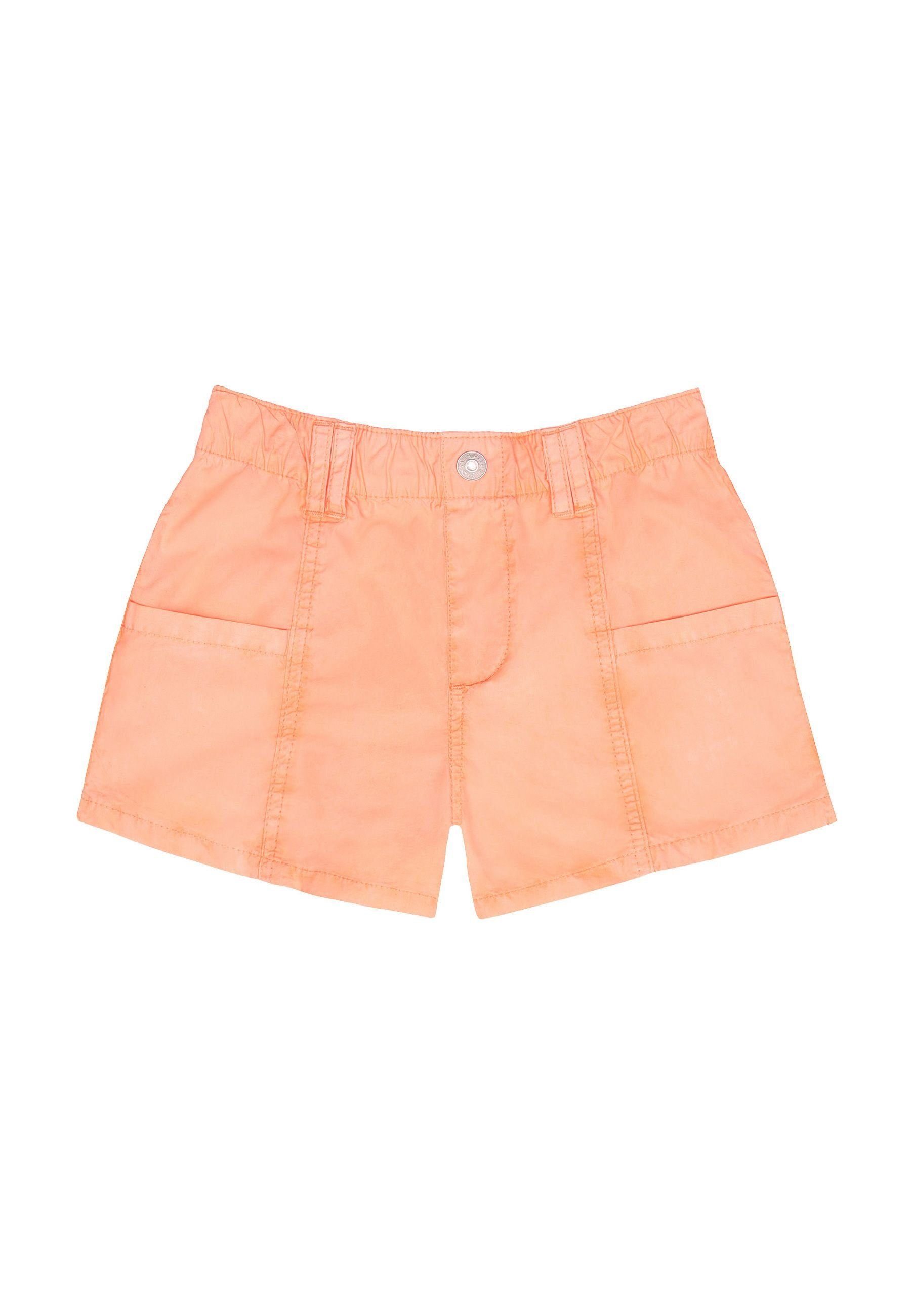 MINOTI Webshorts Kurze Pastellshorts (1y-14y) Orange