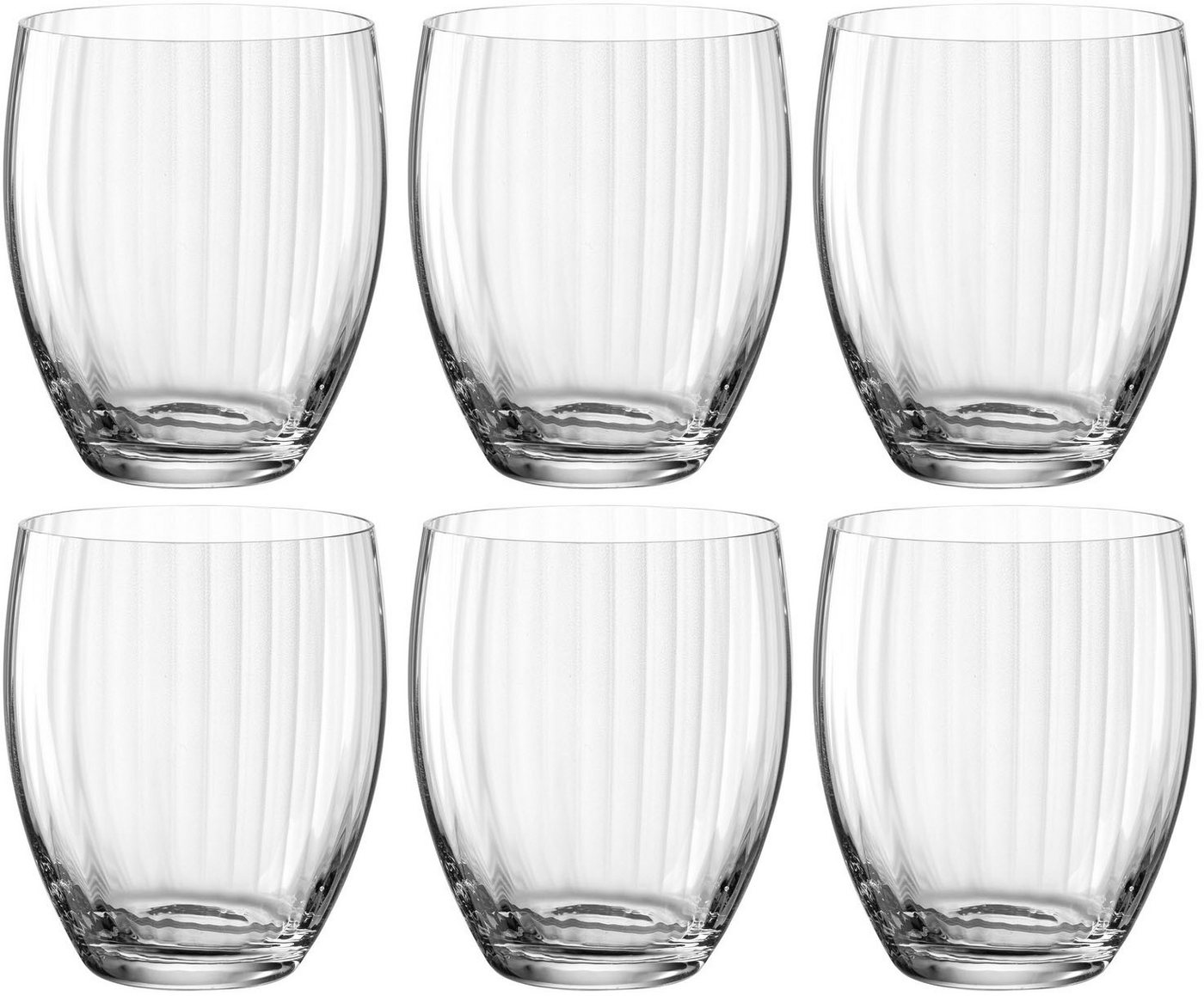 LEONARDO Becher POESIA, 6-tlg., Kristallglas, 380 ml, 6-teilig