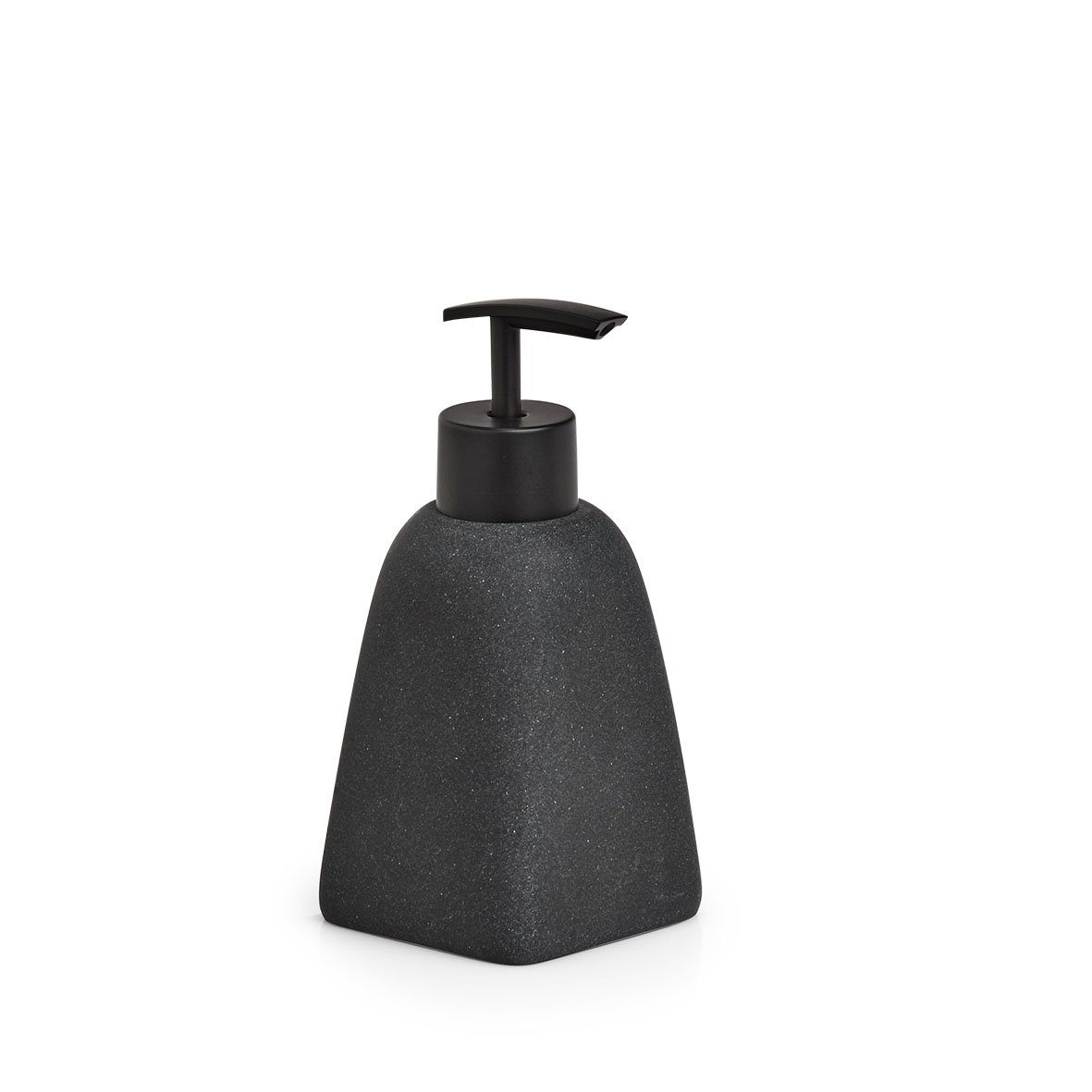 Zeller Present Badaccessoire-Set Seifenspender "Dark Stone, günstig online kaufen
