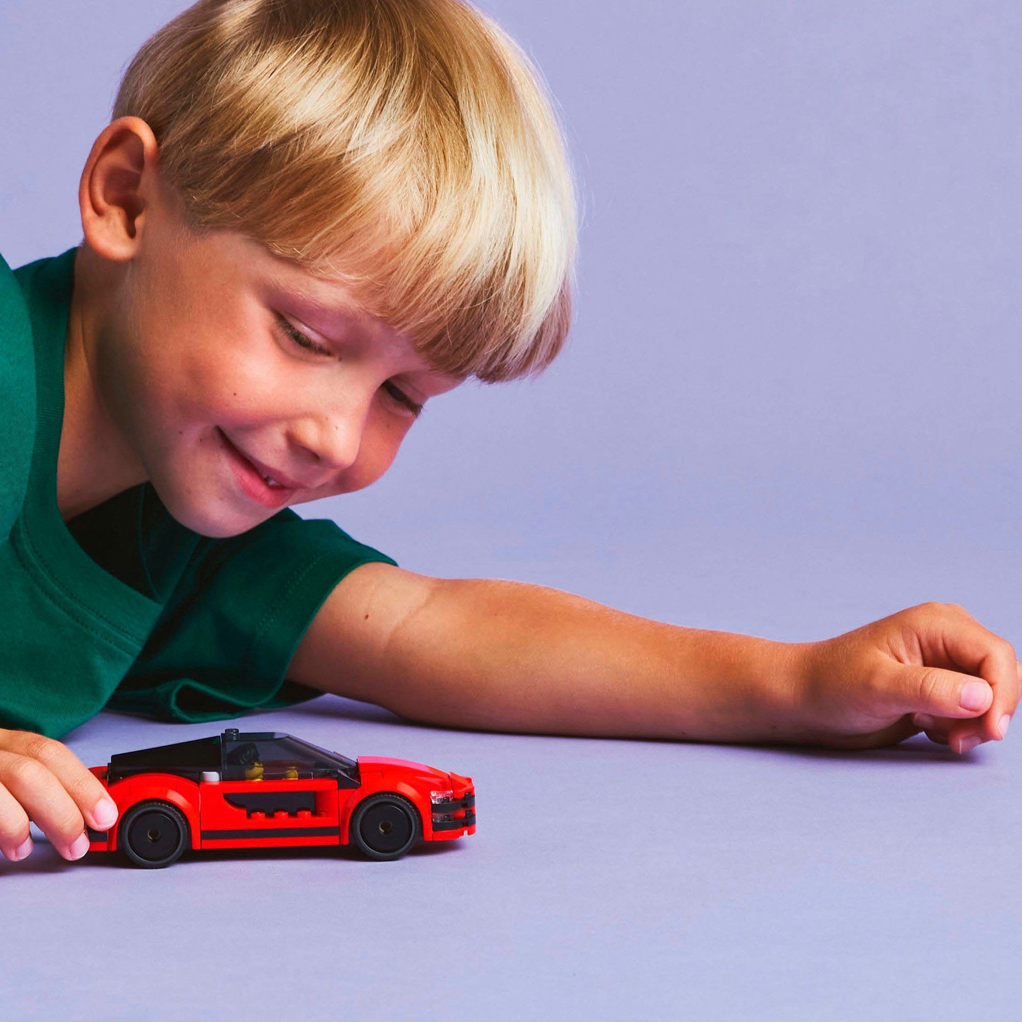 LEGO® Roter Sportwagen (60448), LEGO City Konstruktionsspielsteine, (109 St günstig online kaufen