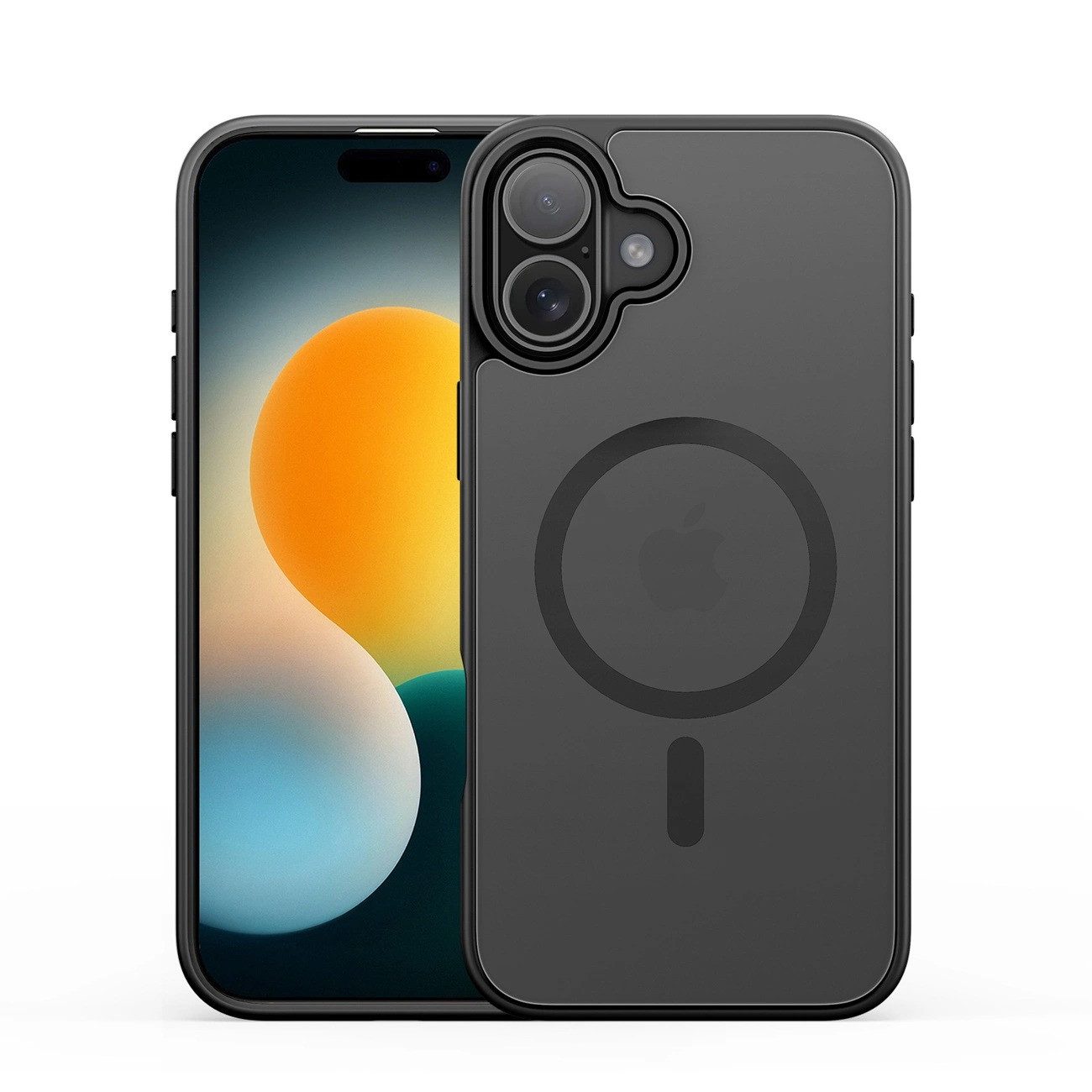 Dux Ducis Bumper Magnetische Handyhülle kompatibel mit iPhone 17 Schwarz, kompatibel mit iPhone 17