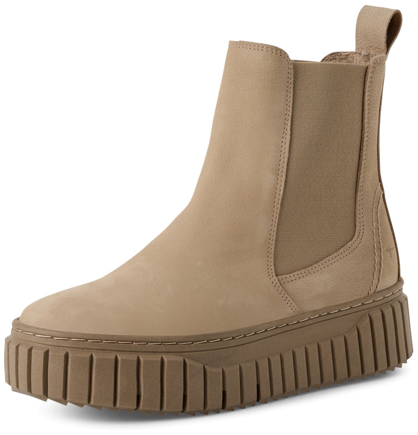 Tamaris Dames Boot Heel 1-25329-45 Enkellaarzen, Mokka, 38 EU, mokka, 38 EU