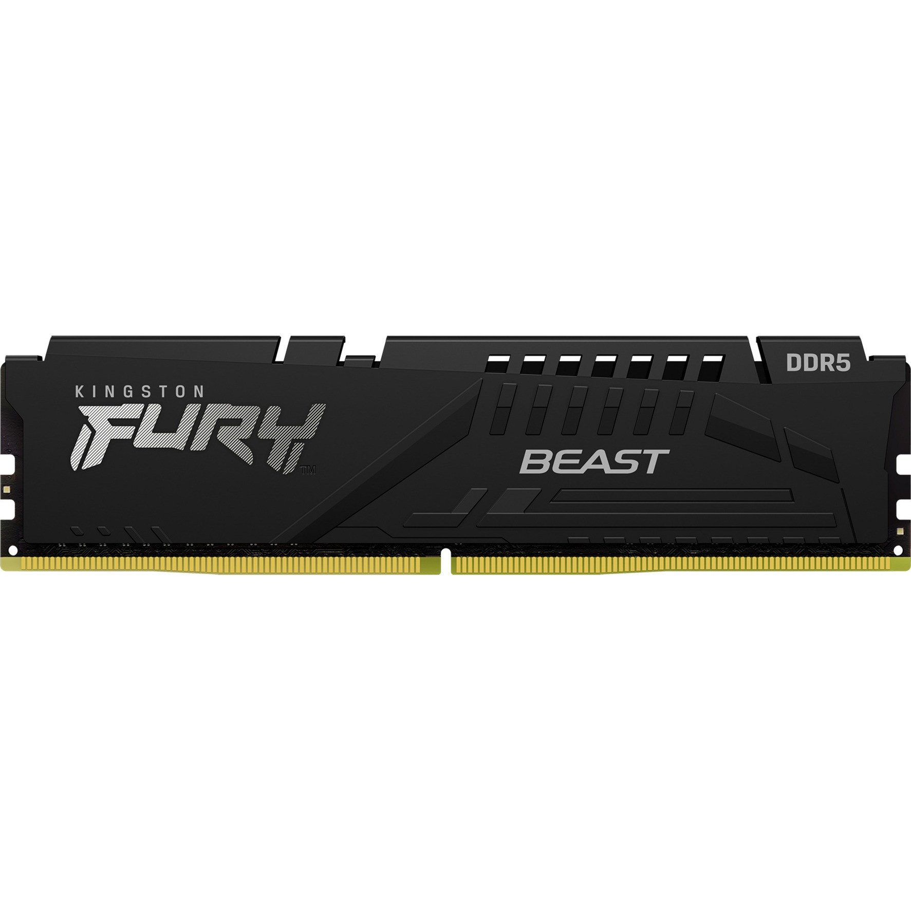 Kingston FURY Beast 32GB RAM DDR5-6000 Single (1x32GB) CL36 PC-Arbeitsspeicher (EXPO, XMP 3.0, ODECC, Low Latency, Heatspreader)