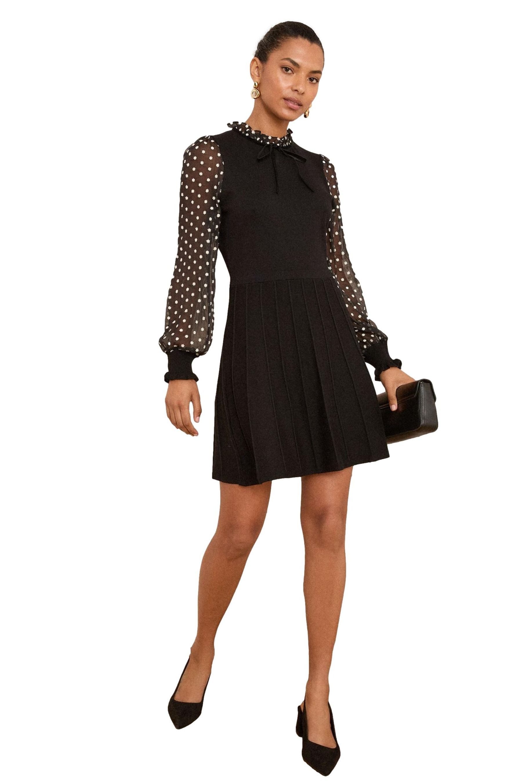 Love & Roses Strickkleid Love & Roses Strick-Minikleid, Regular (1-tlg)