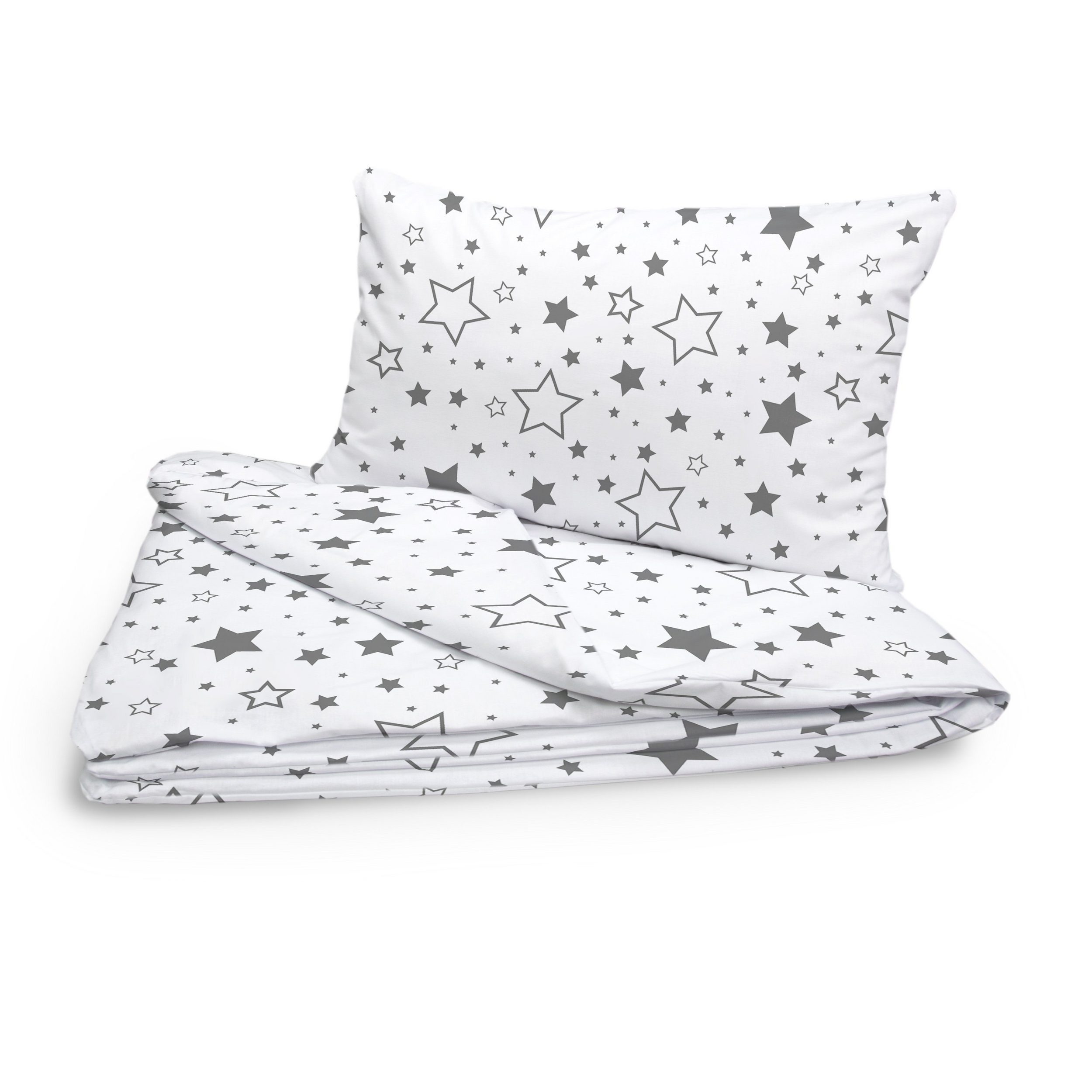 Amilian Babybettwäsche Set 7-teilig - Bettwäsche 100x135 - Kissenbezug 40x6 günstig online kaufen