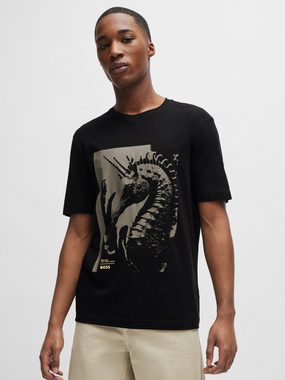 BOSS ORANGE T-Shirt Te Sea Horse (1-tlg)