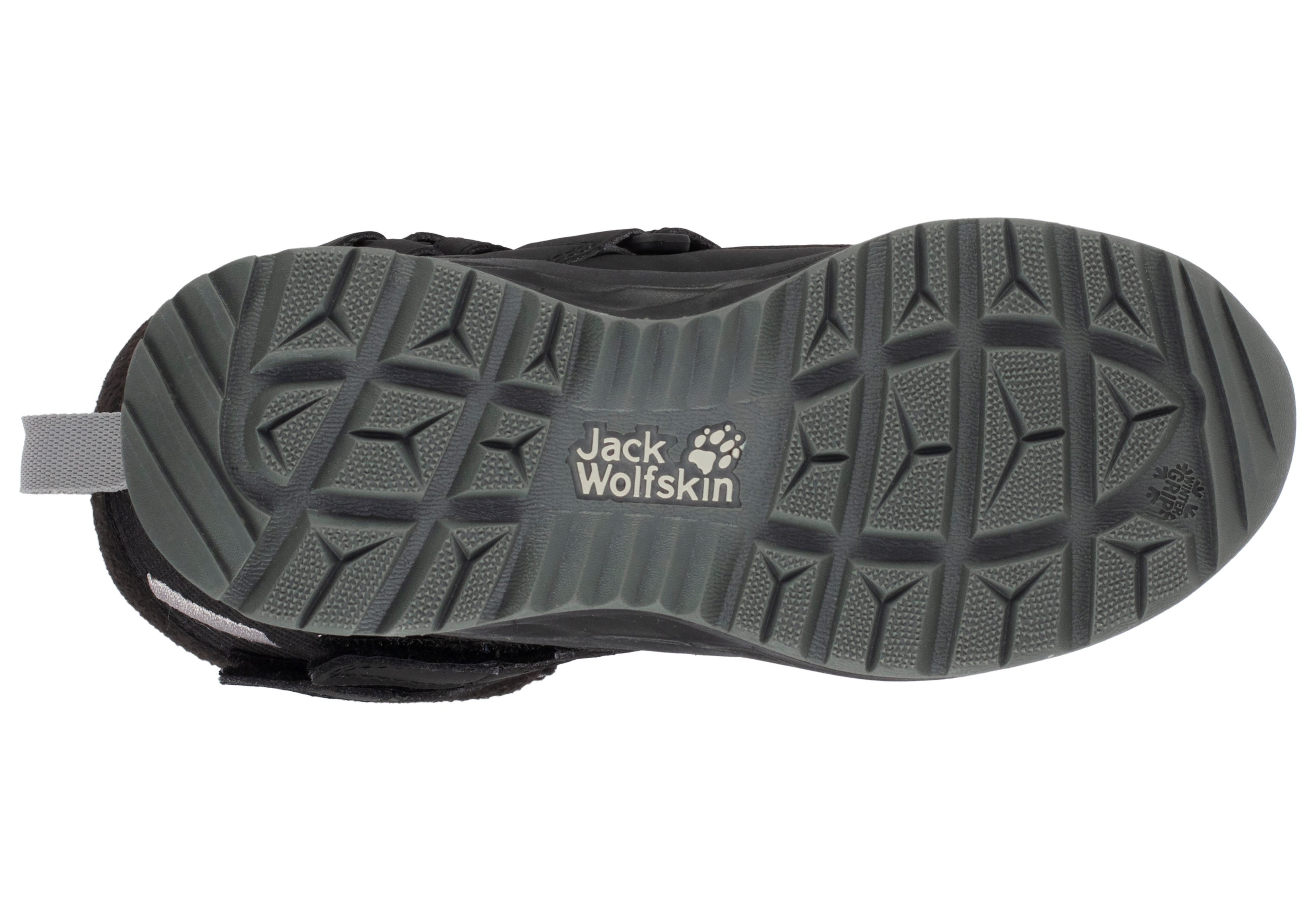 Jack Wolfskin POLAR BOOT TEXAPORE HIGH VC K Winterstiefel Snowboots, Winterstiefel, Winterschuhe, wasserdicht & gefüttert