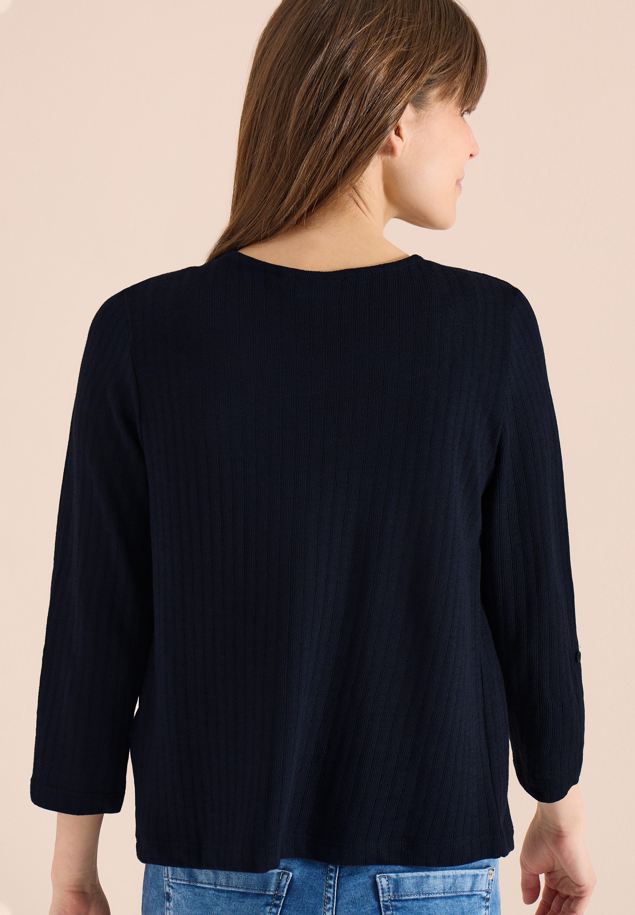 CECIL Cardigan mit 3/4 Ärmeln