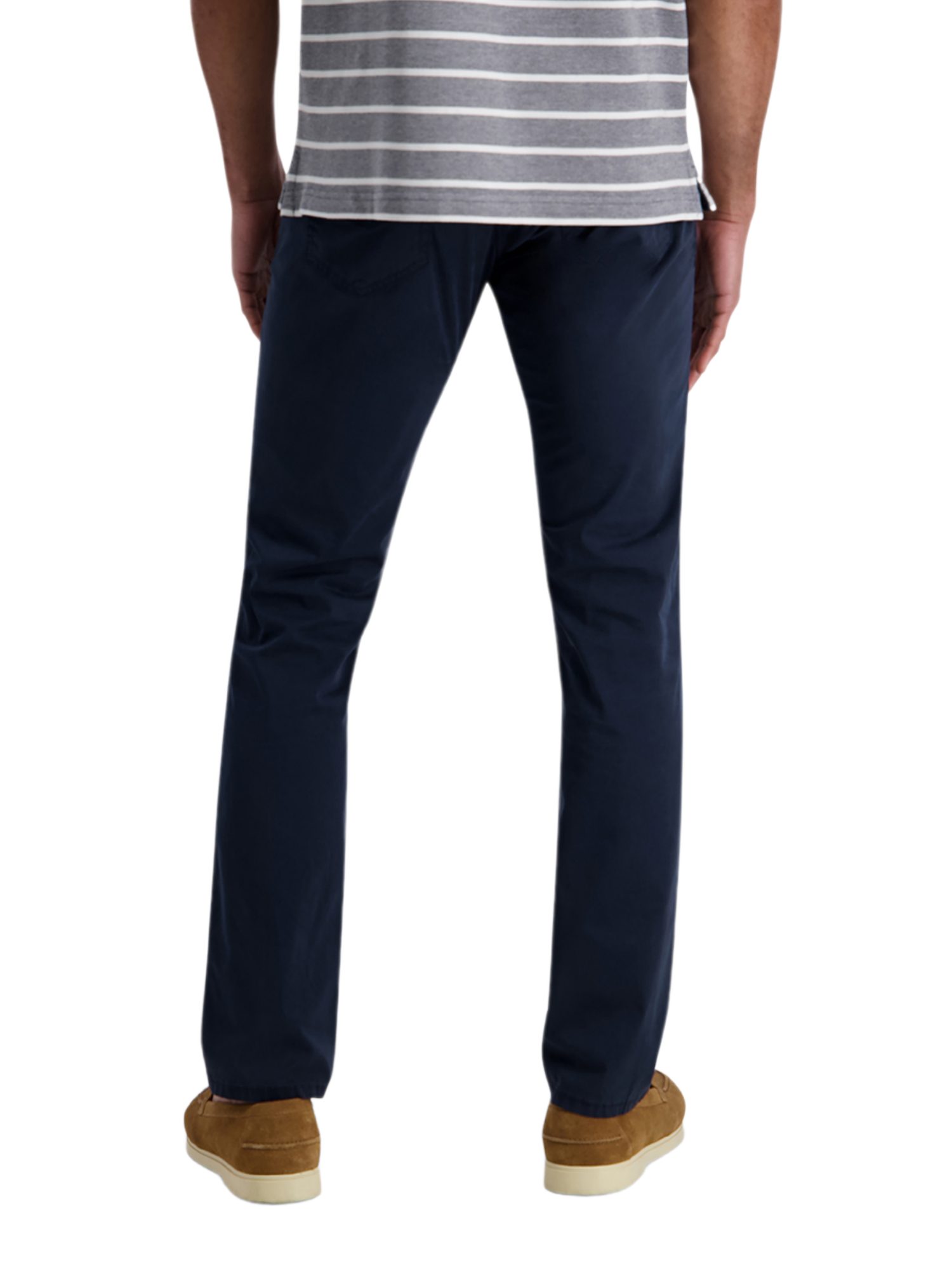 Pierre Cardin Stoffhose blau, Casual, Baumwolle, Unifarben, Regular Fit