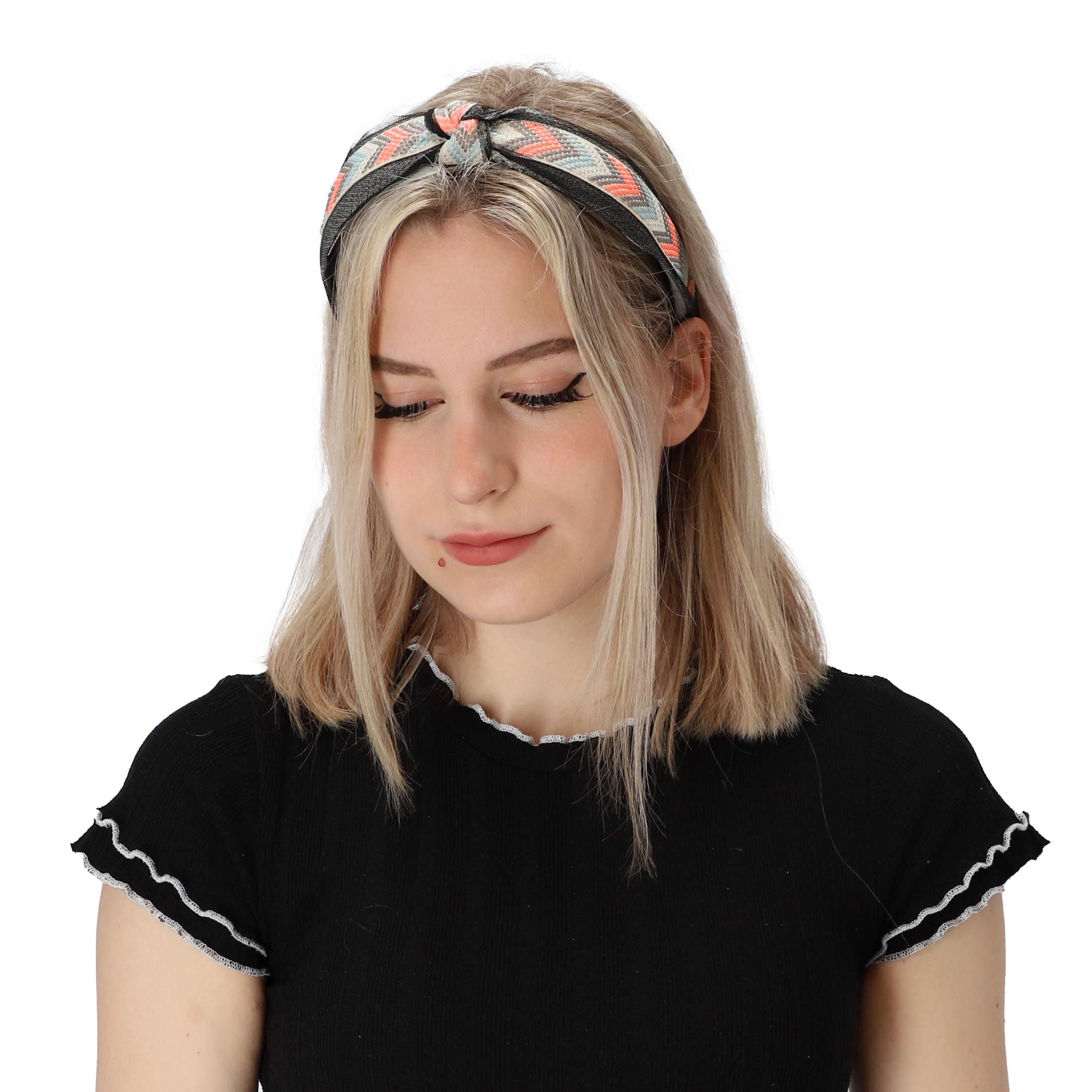 Angebot ermöglichen halsüberkopf Accessoires Haarband Haarband Ethno, modisches grün Haarband