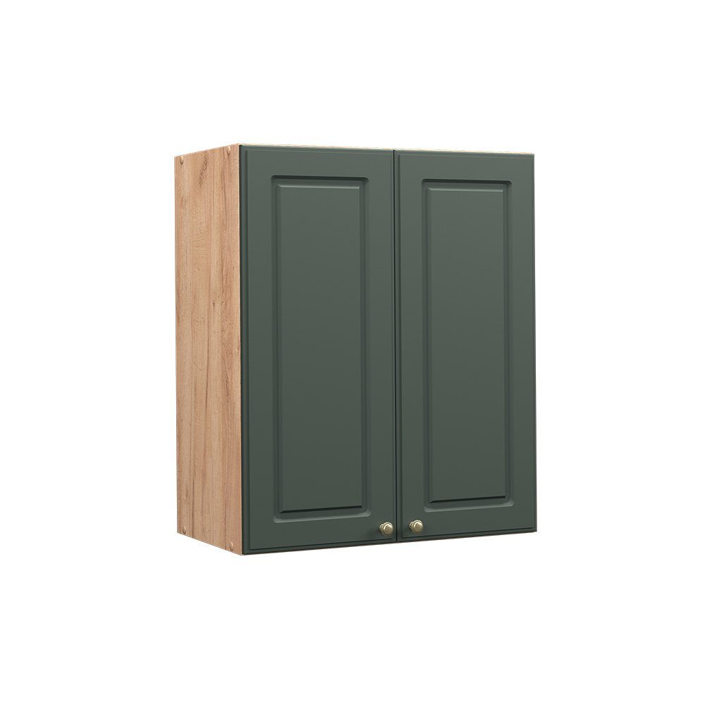 Vicco Hängeschrank Fame-Line, Grün-Gold Landhaus/Goldkraft Eiche, günstig online kaufen