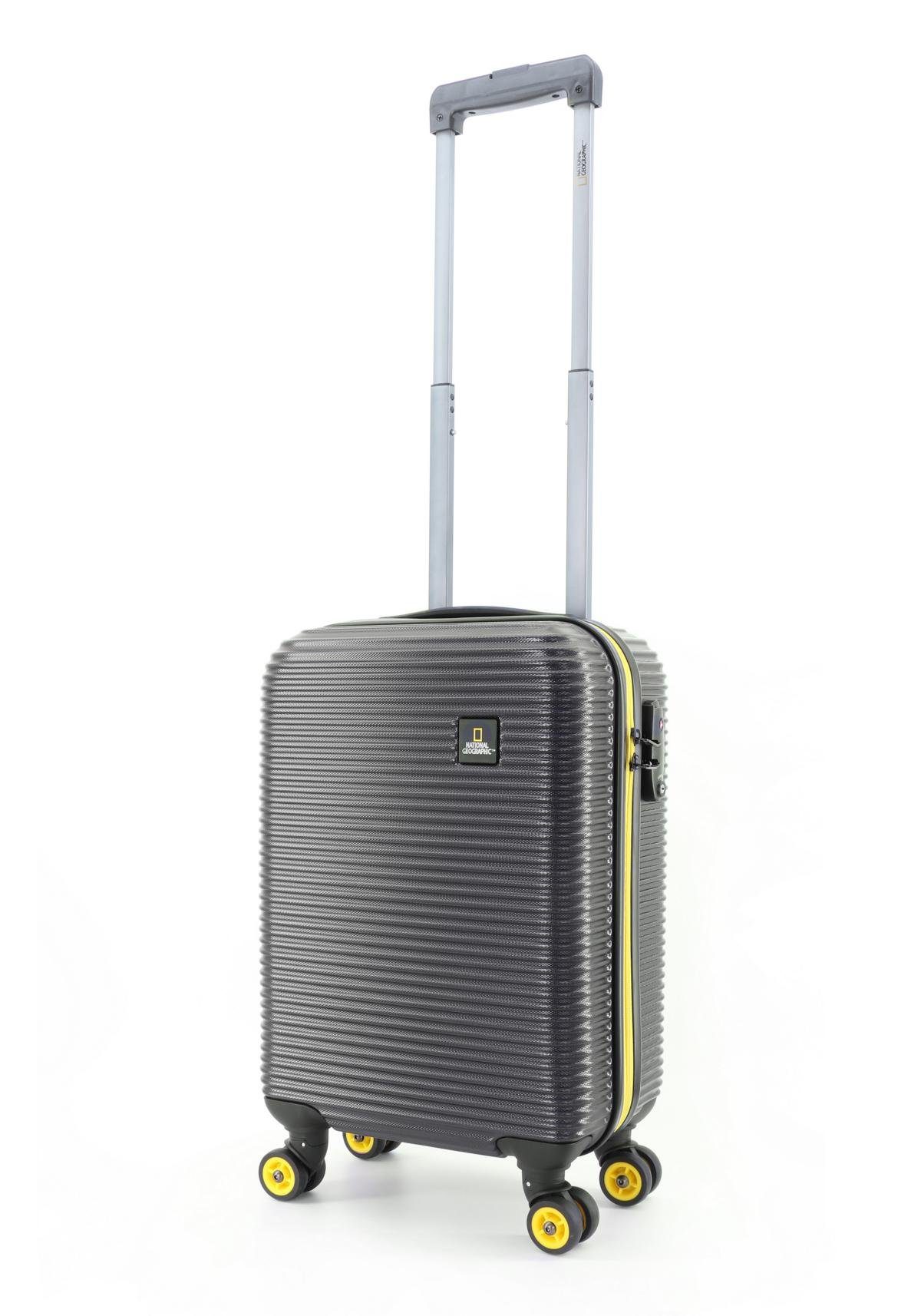 NATIONAL GEOGRAPHIC Koffer »ABS Abroad Spinner 4 Rollen TSA Gr. S 54 cm«,  TSA-Zahlenschloss