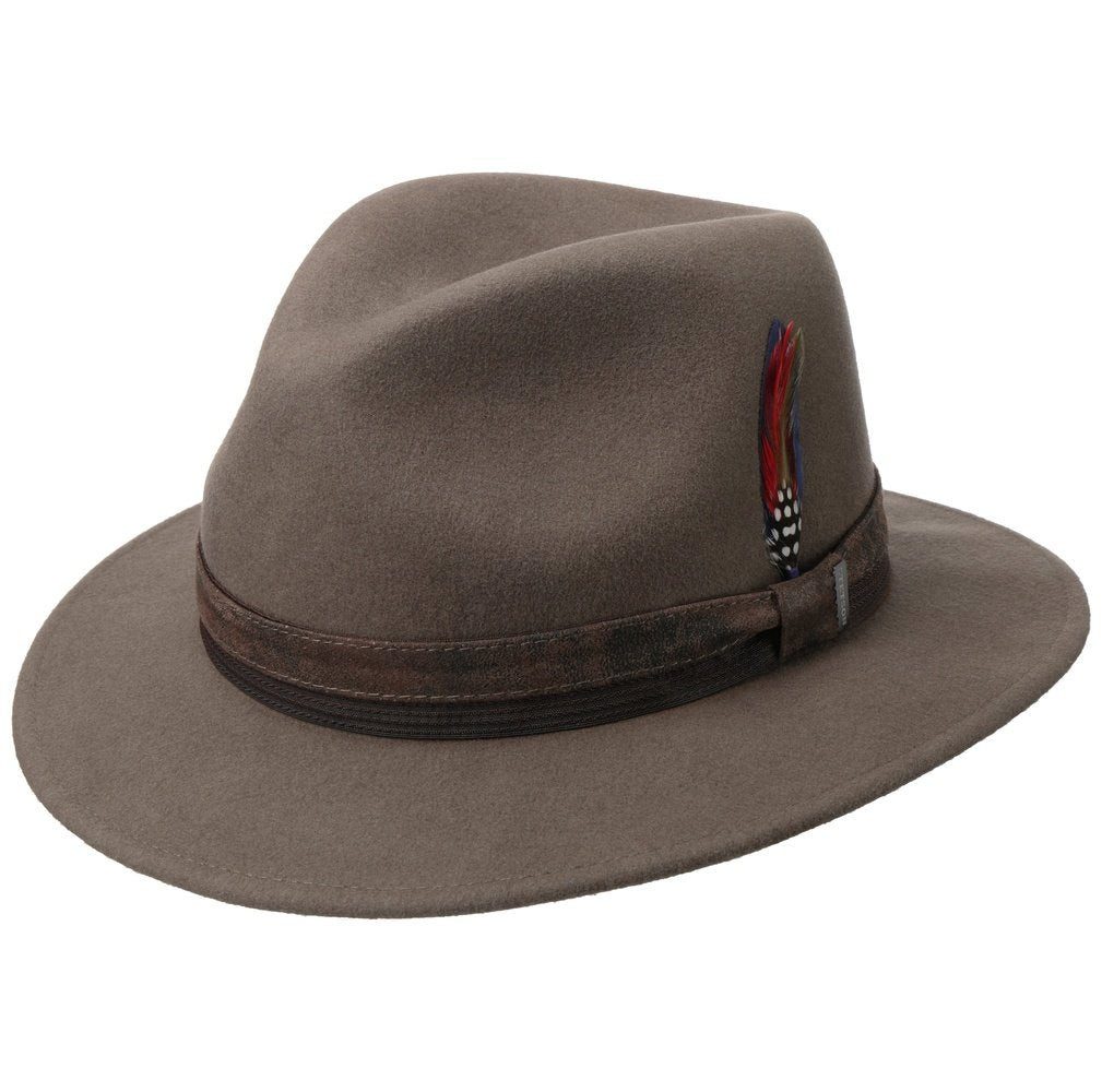 Outdoorhut Stetson Traveller Woolfelt taupe
