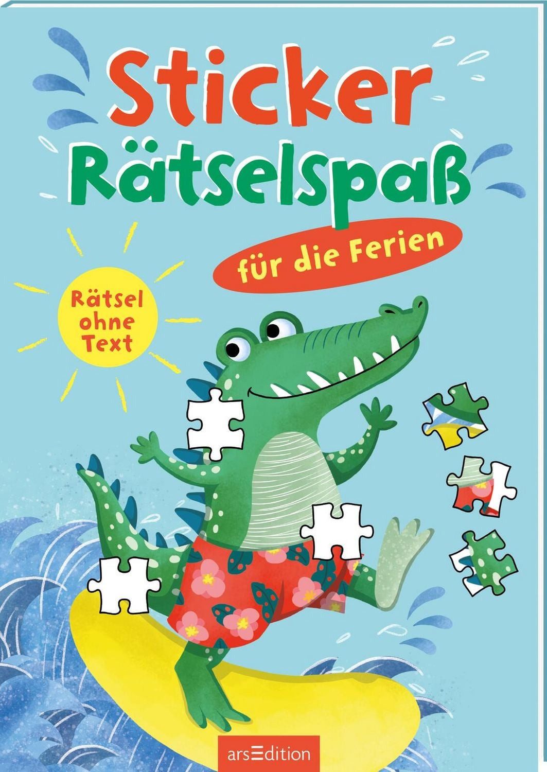 Sticker-Rätselspaß für die Ferien / diverse