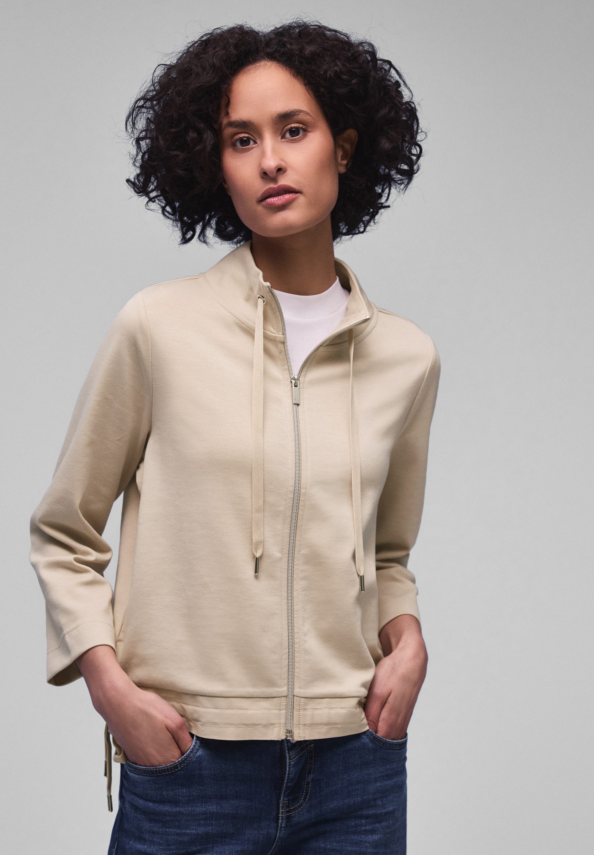 STREET ONE Cardigan mit 3/4 Ärmeln günstig online kaufen