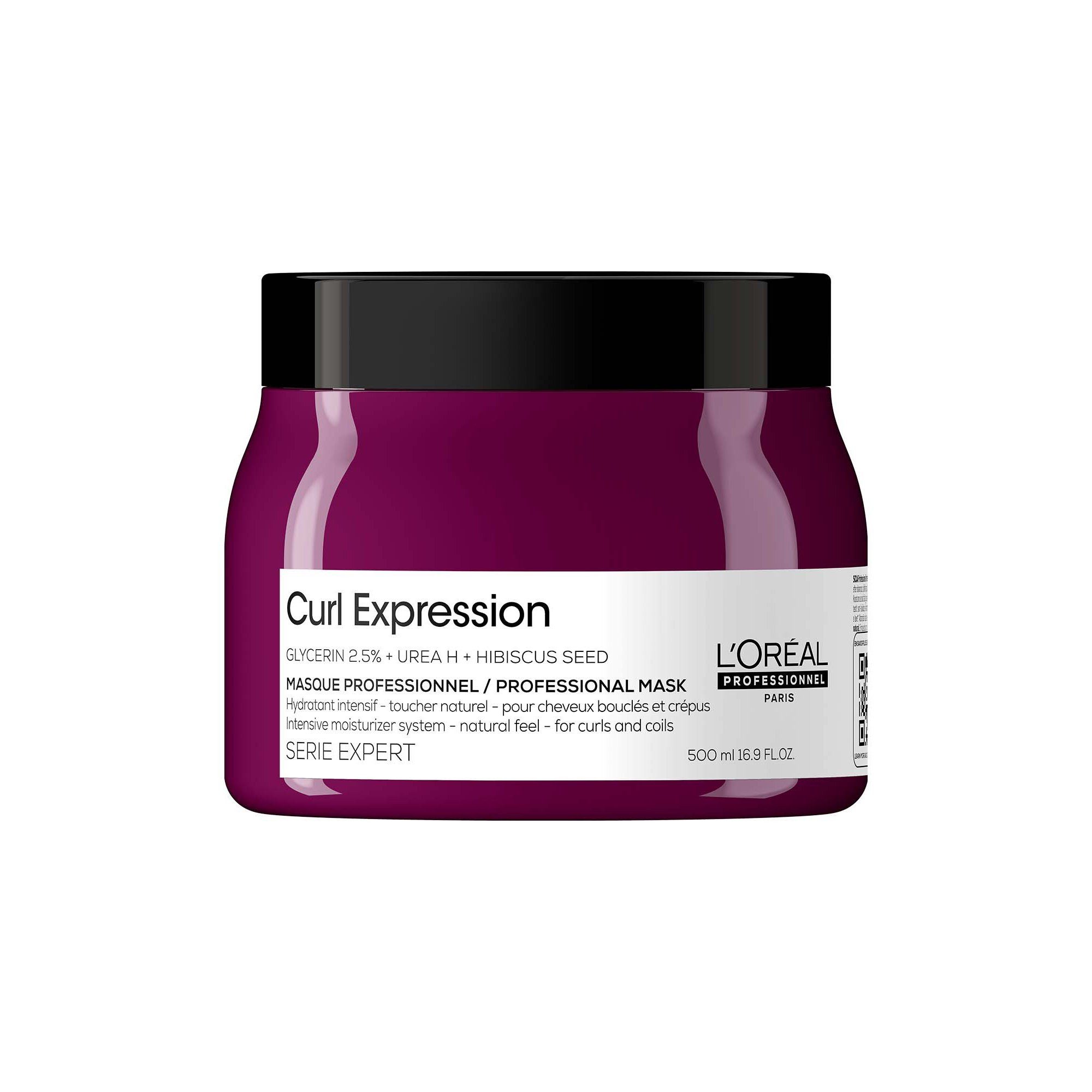 L'ORÉAL PROFESSIONNEL PARIS Haarkur L'Oréal Curl Expression Intensive Moisturizer Mask 500 ml Lockenpflege, 1-tlg., Professionelle Salon Pflege