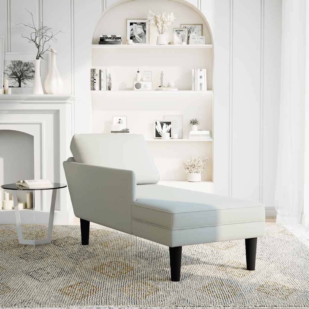 vidaXL Chaiselongue Chaiselongue mit Kissen und günstig online kaufen
