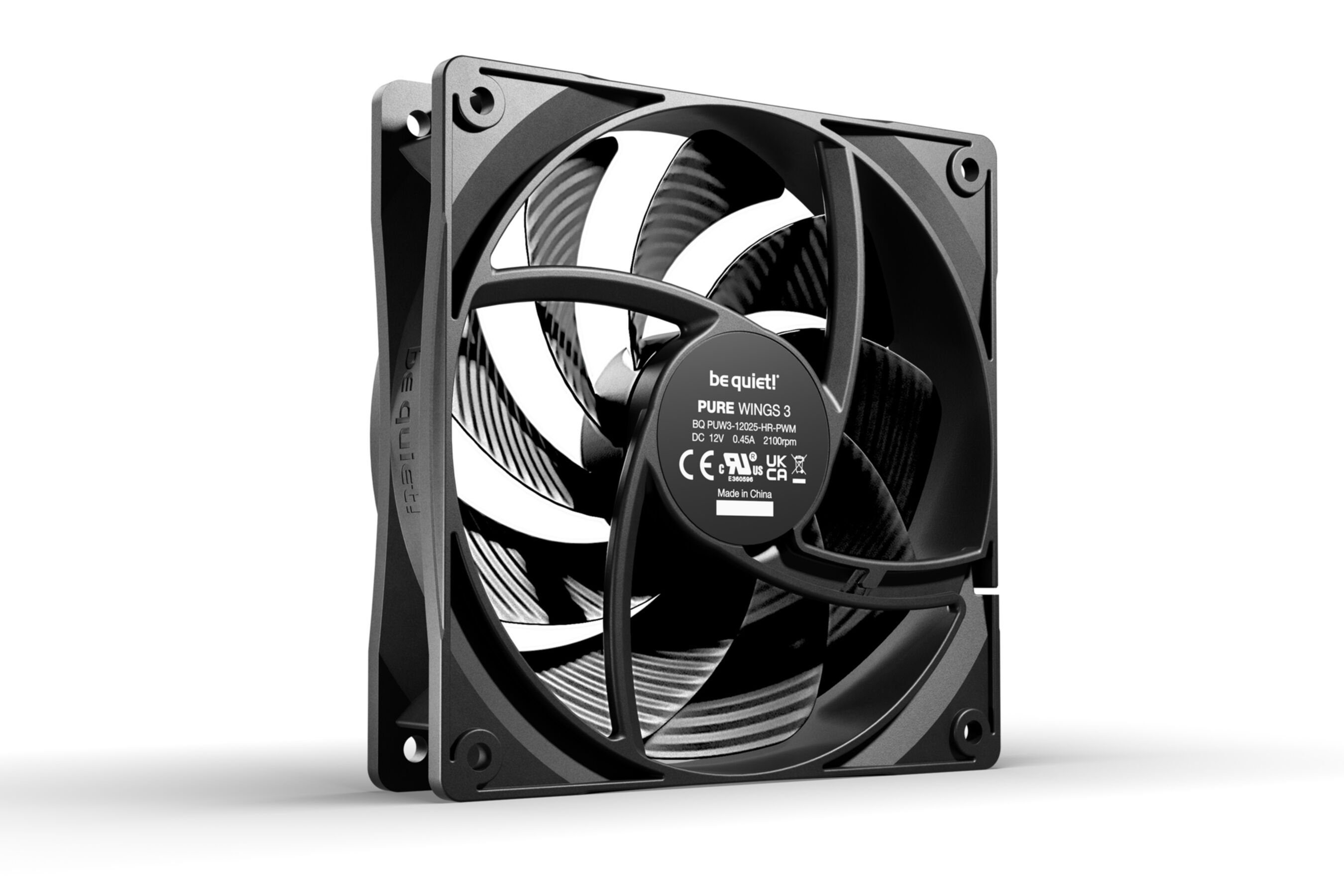 be quiet! Gehäuselüfter Pure Wings 3 120mm PWM high-speed