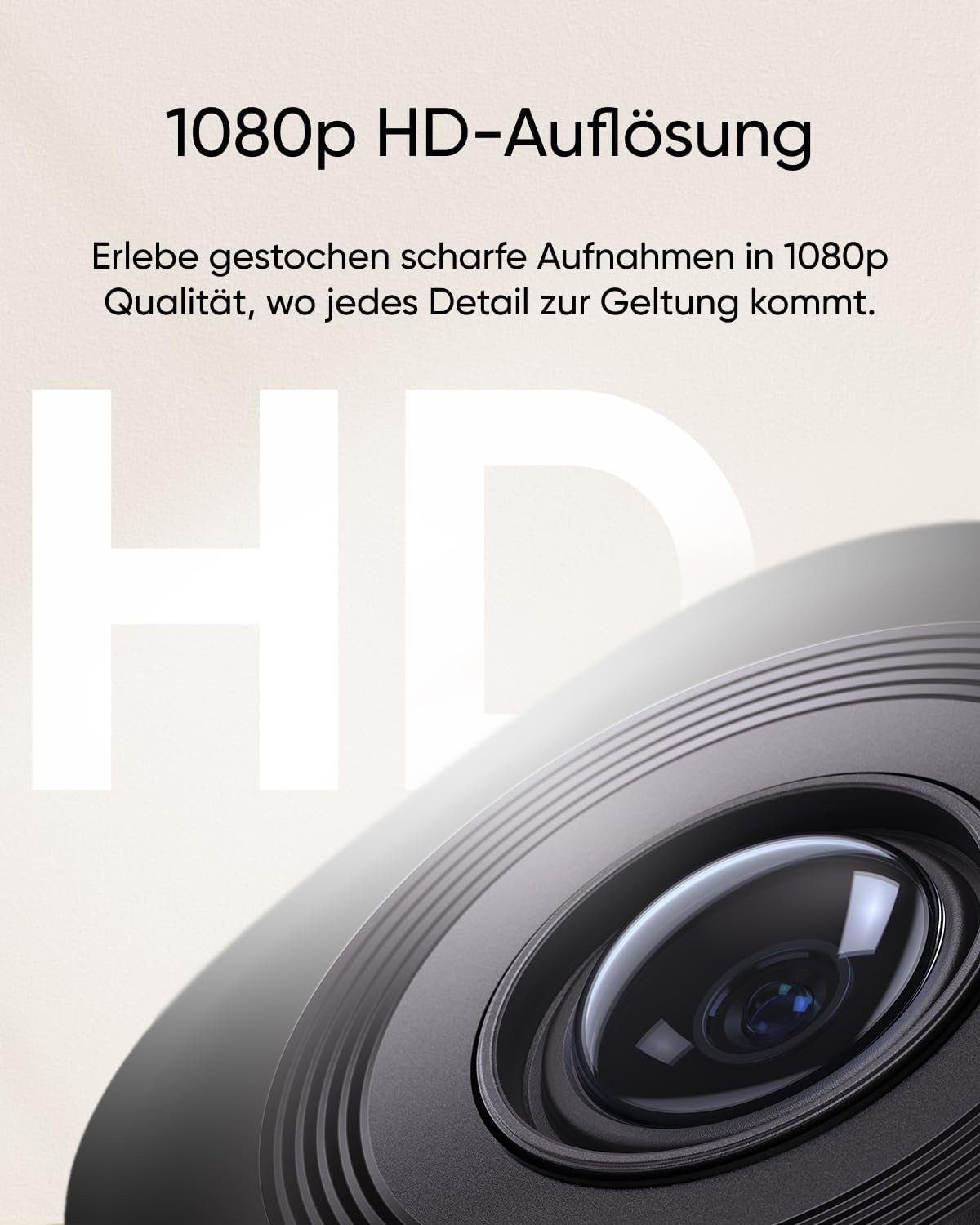 eufy Security Überwachungskamera 1080p Überwachungskamera Innen, WLAN, Schwenkbar (Innenbereich, 1-tlg., AI Tracking)