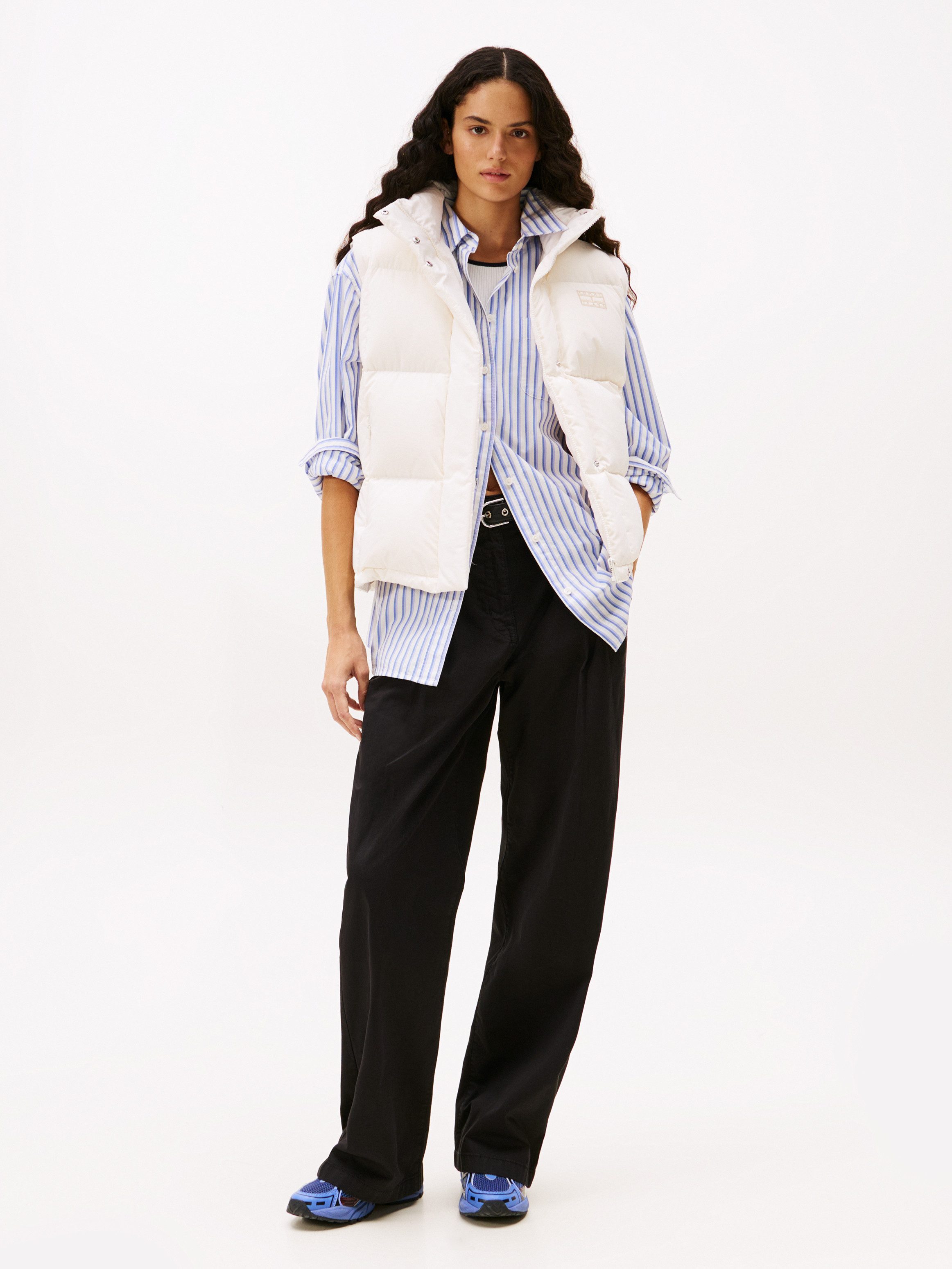 Tommy Jeans Steppweste TJW ALASKA GRID DOWN VEST