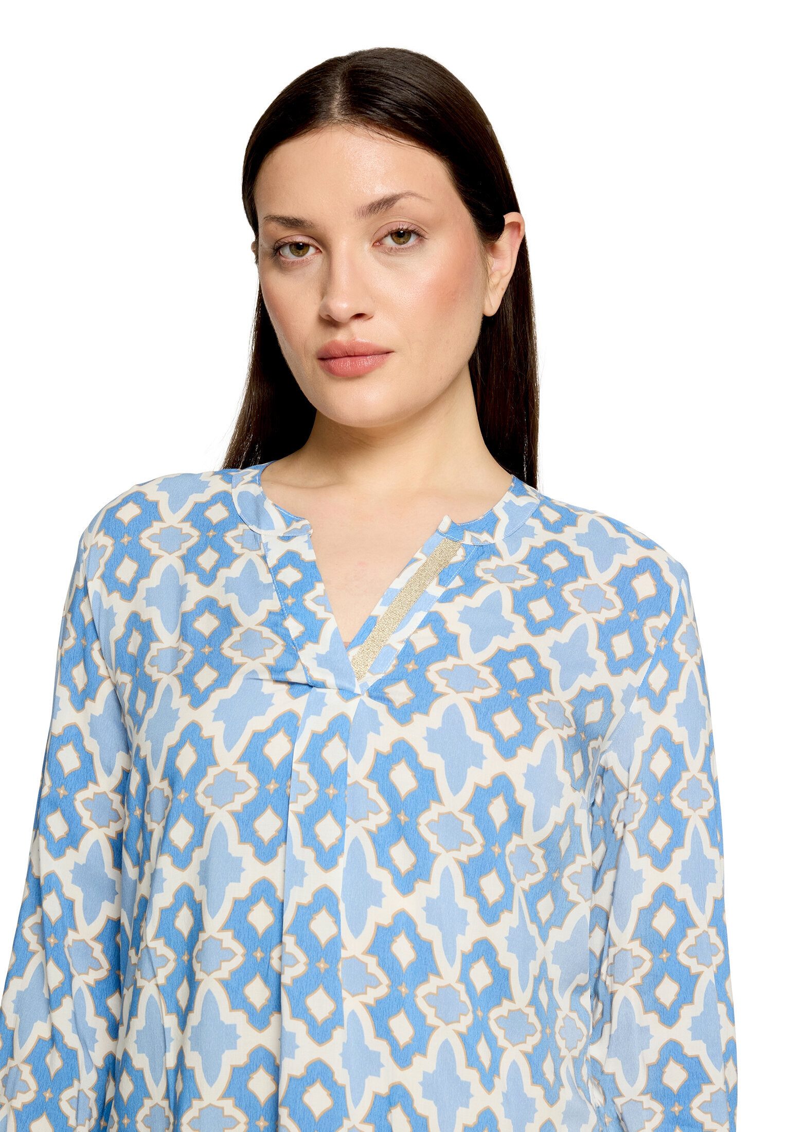 Cartoon Shirtbluse Damen mit Muster