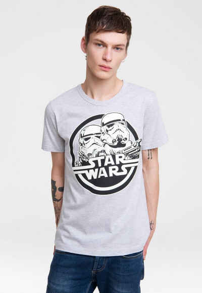 LOGOSHIRT T-Shirt Stormtrooper - Krieg der Sterne mit tollem Aufdruck