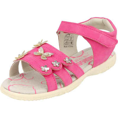 Indigo Kinder Mädchen Freizeit Sandalen Schmetterling Klett 382-229 Sandale