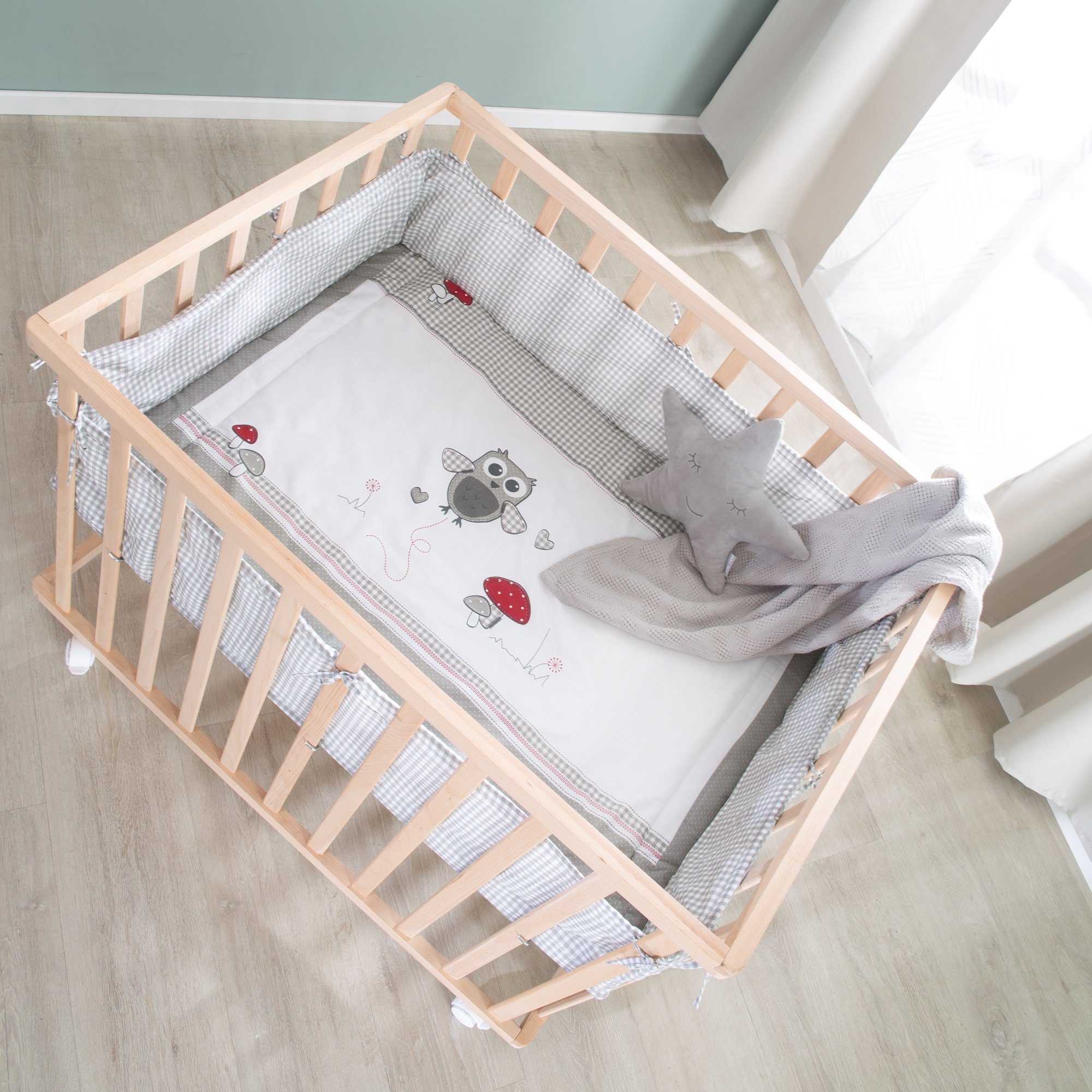 roba® Laufgitter Adam & Eule, 4-eckig, günstig online kaufen