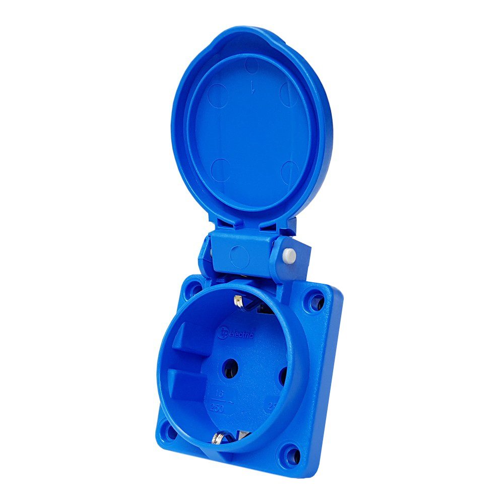 TP Electric Steckdose Einbausteckdose Schuko 230V Steckdose IP54 TpE