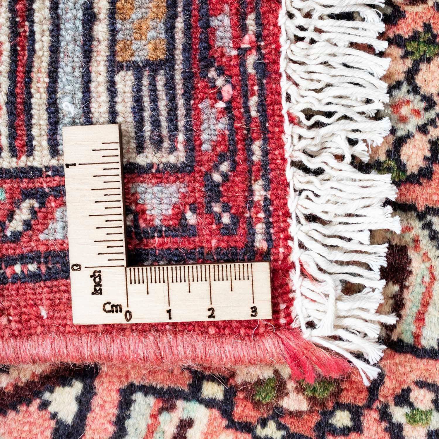 Wollteppich Hosseinabad Medaillon Beige x rechteckig, morgenland, 80 10 mm, Höhe: cm, 125 Handgeknüpft