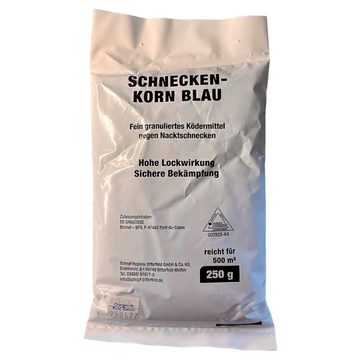 Dr. Stähler Schneckenkorn Schneckenkorn Blau 4 x 250 g ausreichend für 500 qm Ködermittel, 1000 g