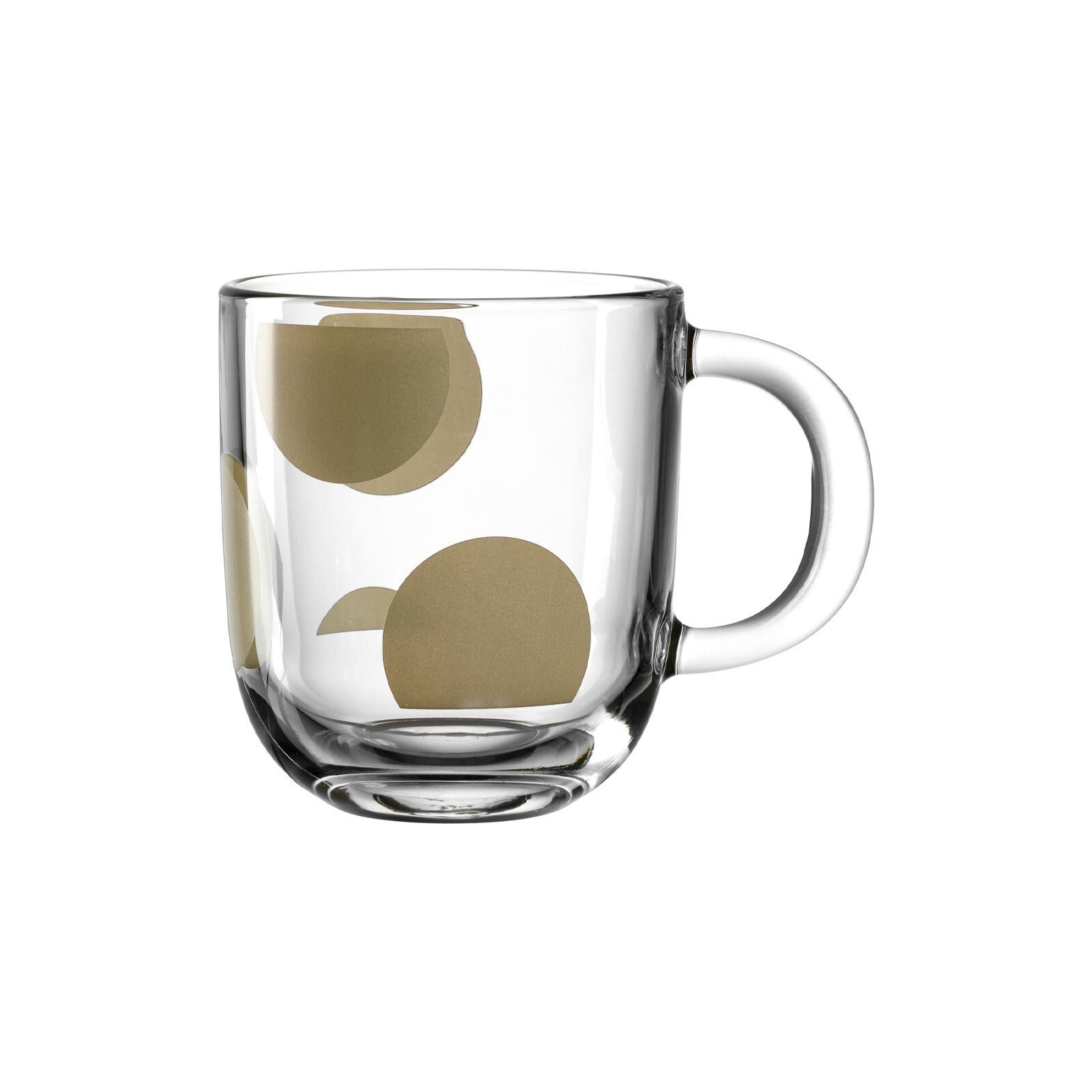 400 ml Glas LEONARDO Candela Tasse Tassen 4er Set,