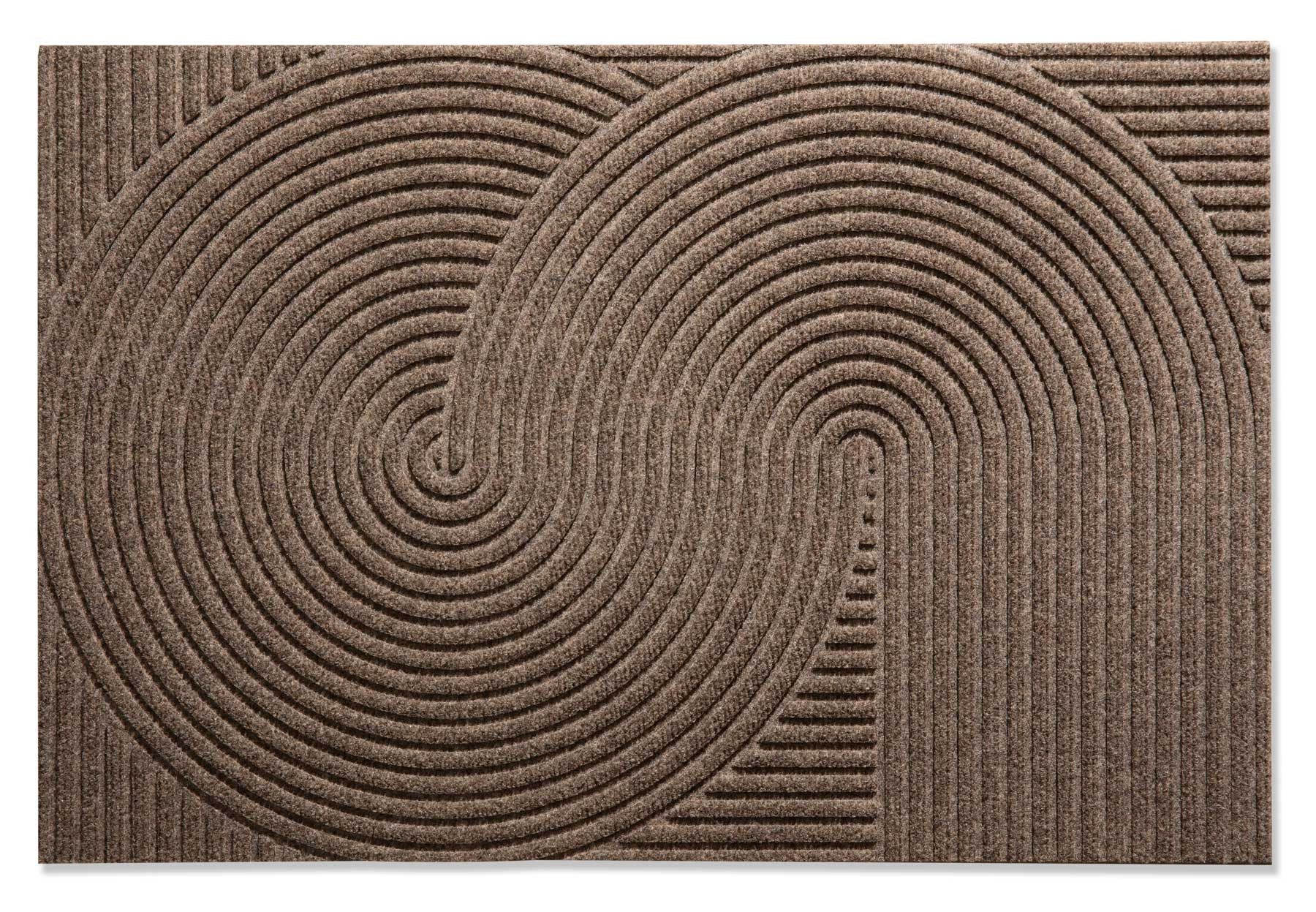 Heymat Fußmatte Fußmatte 60x90 Sand, Eingangsmatte groß, Höhe: 600 mm