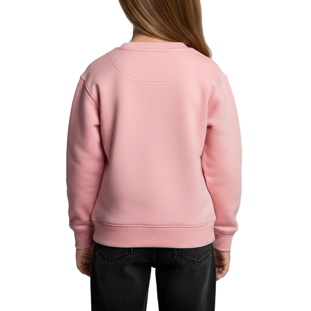 Spreadshirt Sweatshirt Leo Lausemaus Malen mit Teddy Kinder Premium Pullover (1-tlg) – Bild 4 von 5