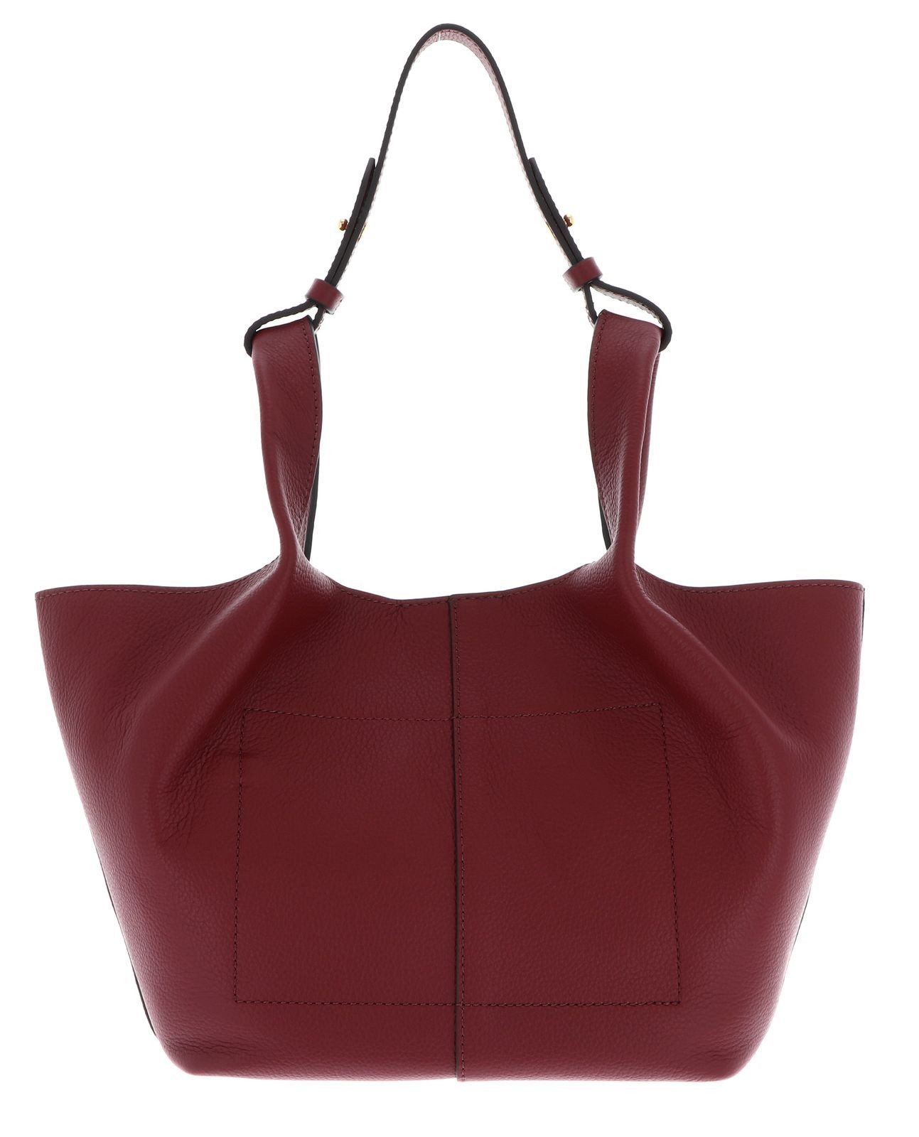 COCCINELLE Handtasche Double Grainy Leather Handbag, aus echtem Rindsleder