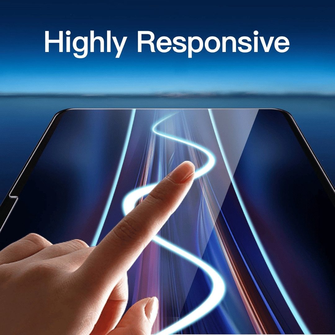 SmartUP Displayschutzglas 2X Schutzglas für iPad Pro 13 Zoll (2024/M4) Panzerfolie Display Full für iPad Pro 13" (2024/M4) – Bild 5 von 5